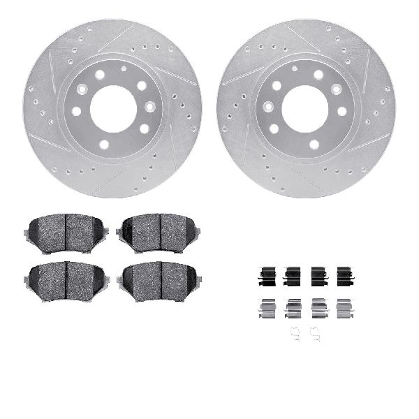2006-2015 Mazda MX-5 Miata Disc Brake Kit - Front (Dynamic Friction)
