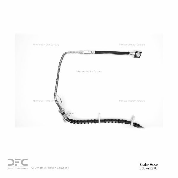 2001-2003 Dodge Caravan Brake Hydraulic Hose - Rear Left Upper (Dynamic Friction)