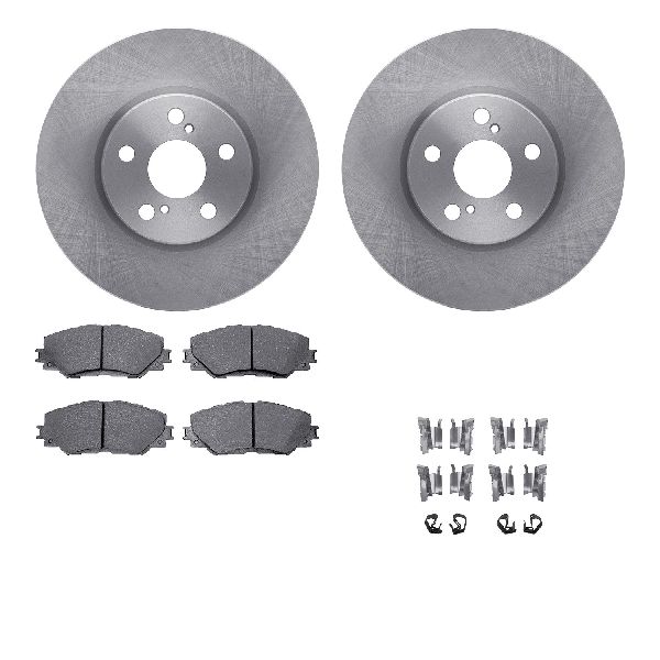 2008-2014 Scion xD Disc Brake Kit - Front (Dynamic Friction)
