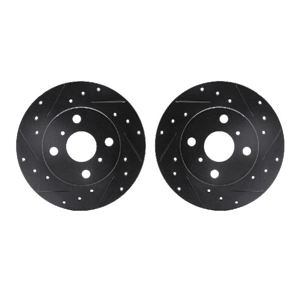 1985-1986 Toyota MR2 Disc Brake Rotor Set - Rear (Dynamic Friction)