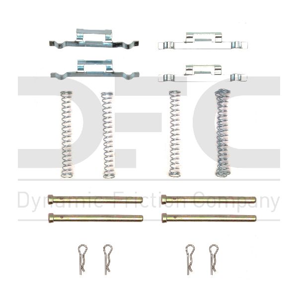 1979-1982 Nissan 310 Disc Brake Hardware Kit - Front (Dynamic Friction)