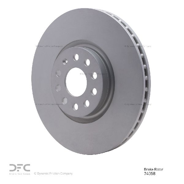 2018-2025 Volkswagen Atlas Disc Brake Rotor - Front (Dynamic Friction)