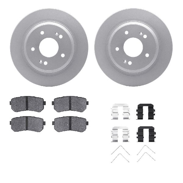 2021-2024 Kia Seltos Disc Brake Kit - Rear (Dynamic Friction)