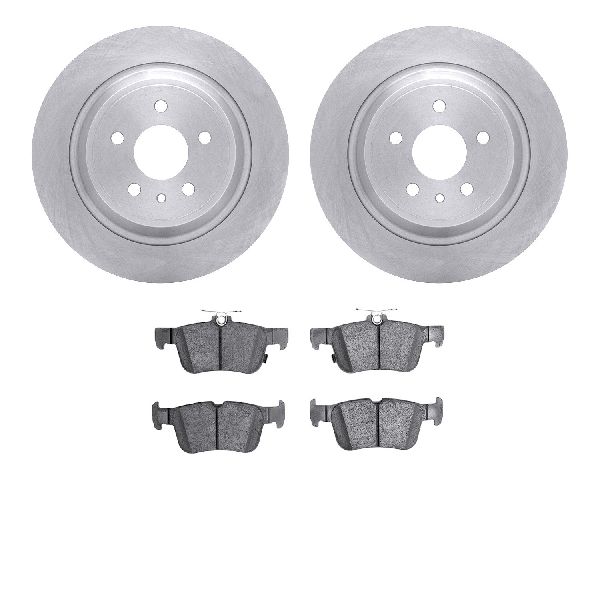 2013-2016 Lincoln MKZ Disc Brake Kit - Rear (Dynamic Friction)