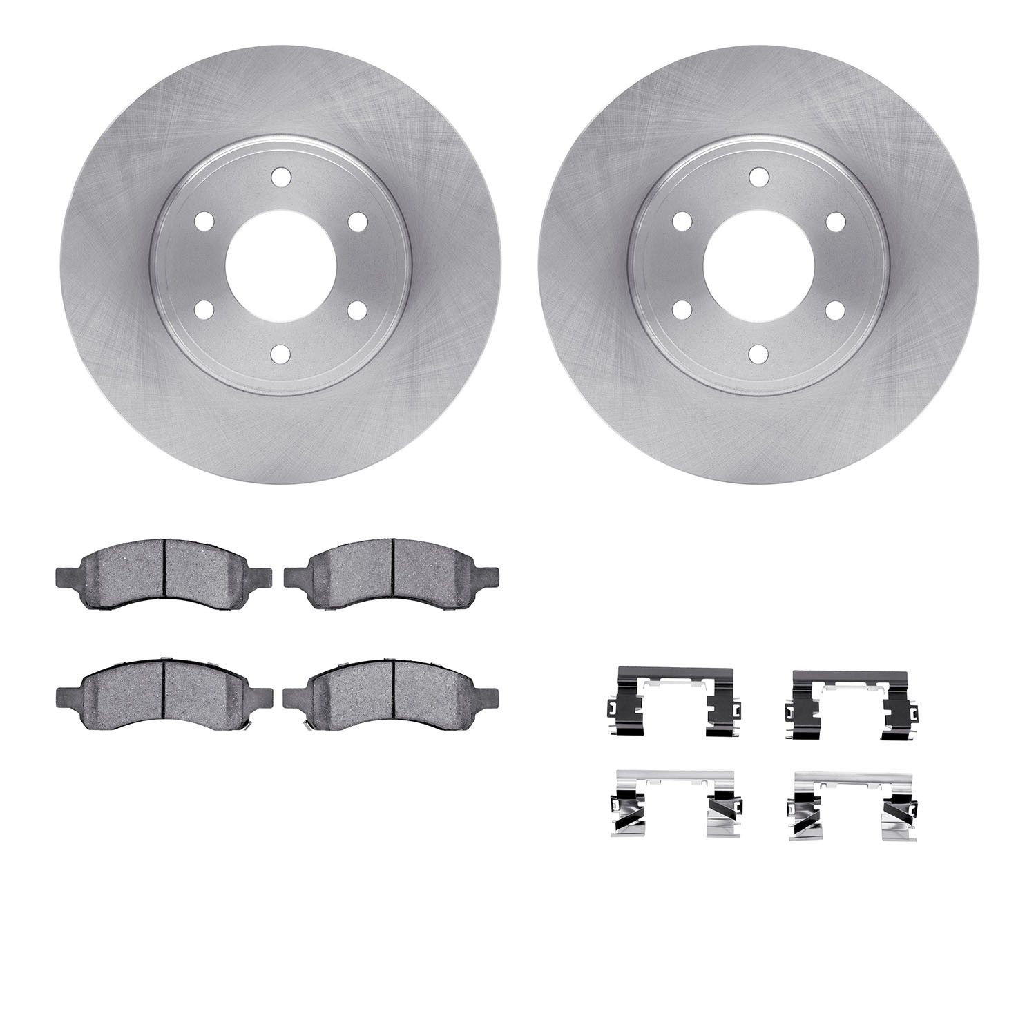 2006-2009 Chevrolet Trailblazer Disc Brake Kit Dynamic Friction