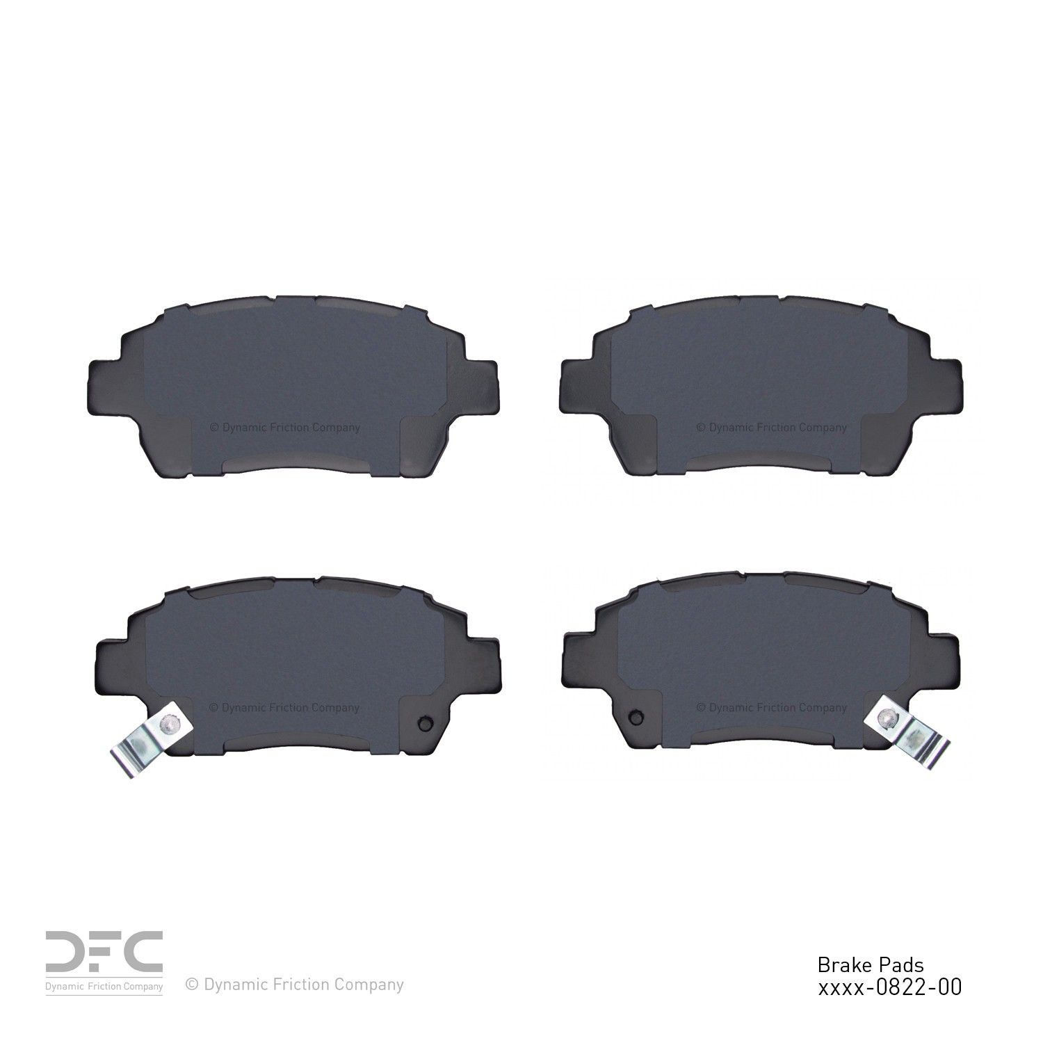 2009, 2008, 2007, 2006, 2005, 2004, 2003, 2002, 2001 Toyota Prius Disc Brake Pad Set