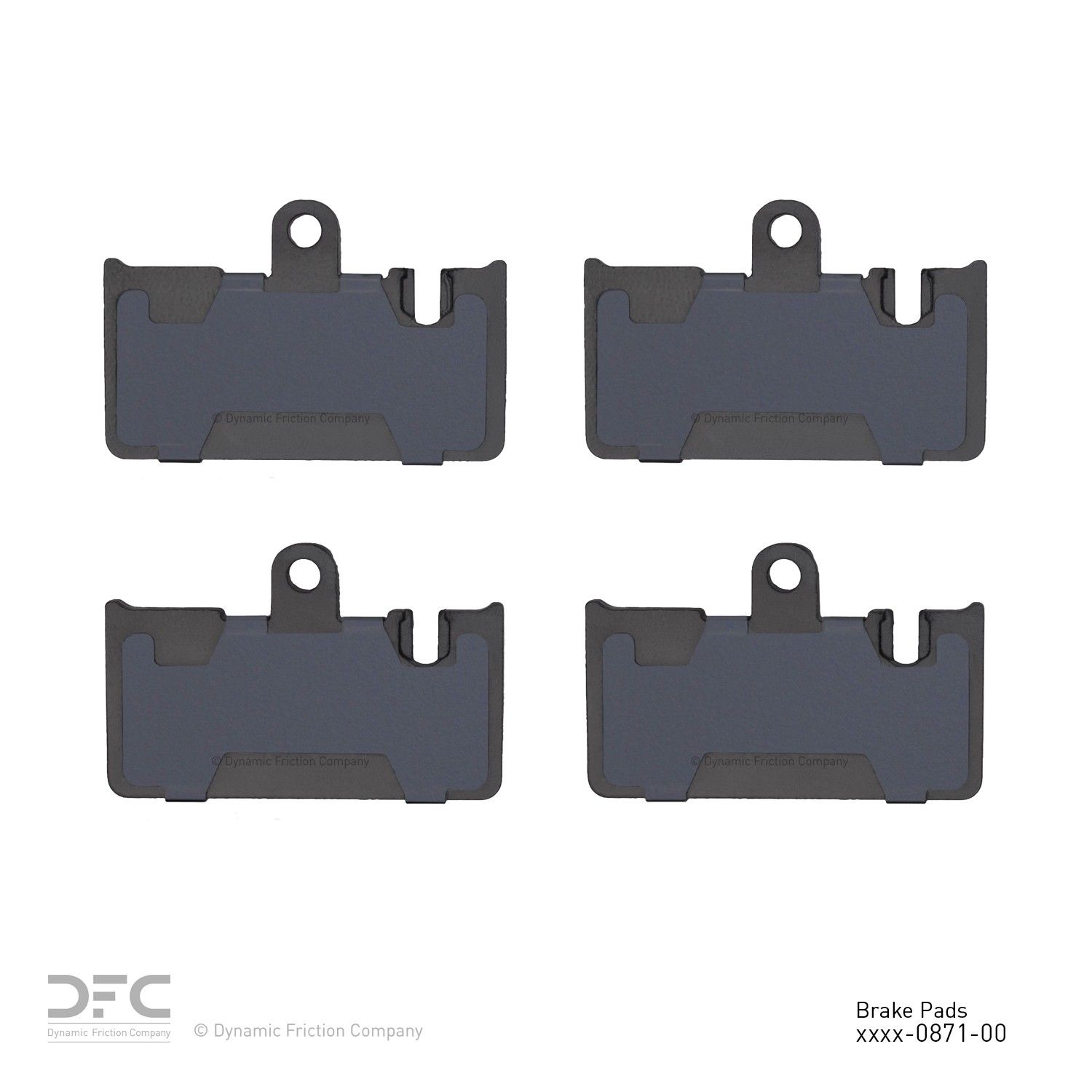 2006, 2005, 2004, 2003, 2002, 2001 Lexus LS430 Disc Brake Pad Set