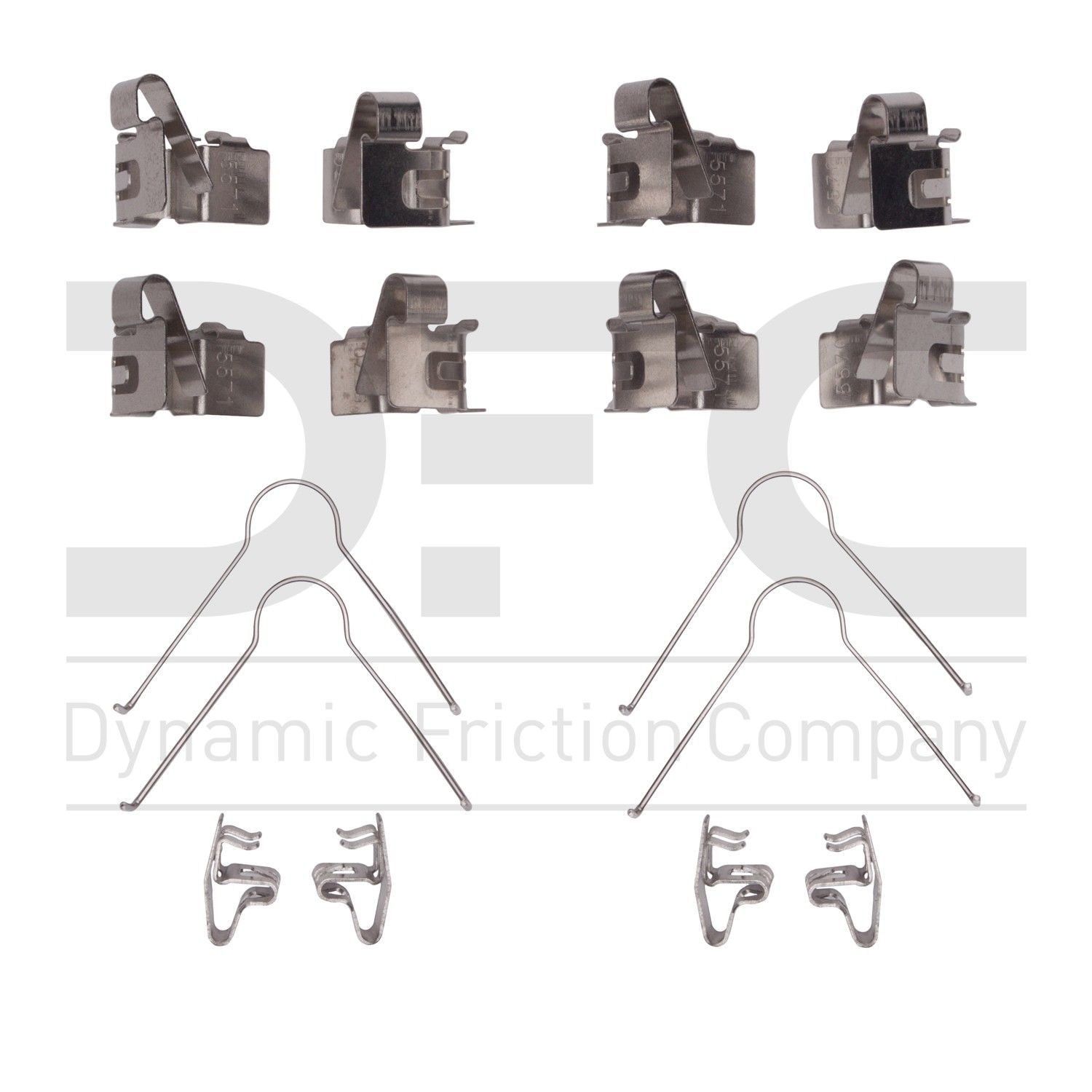 1992, 1991, 1990, 1989 Geo Prizm Disc Brake Hardware Kit
