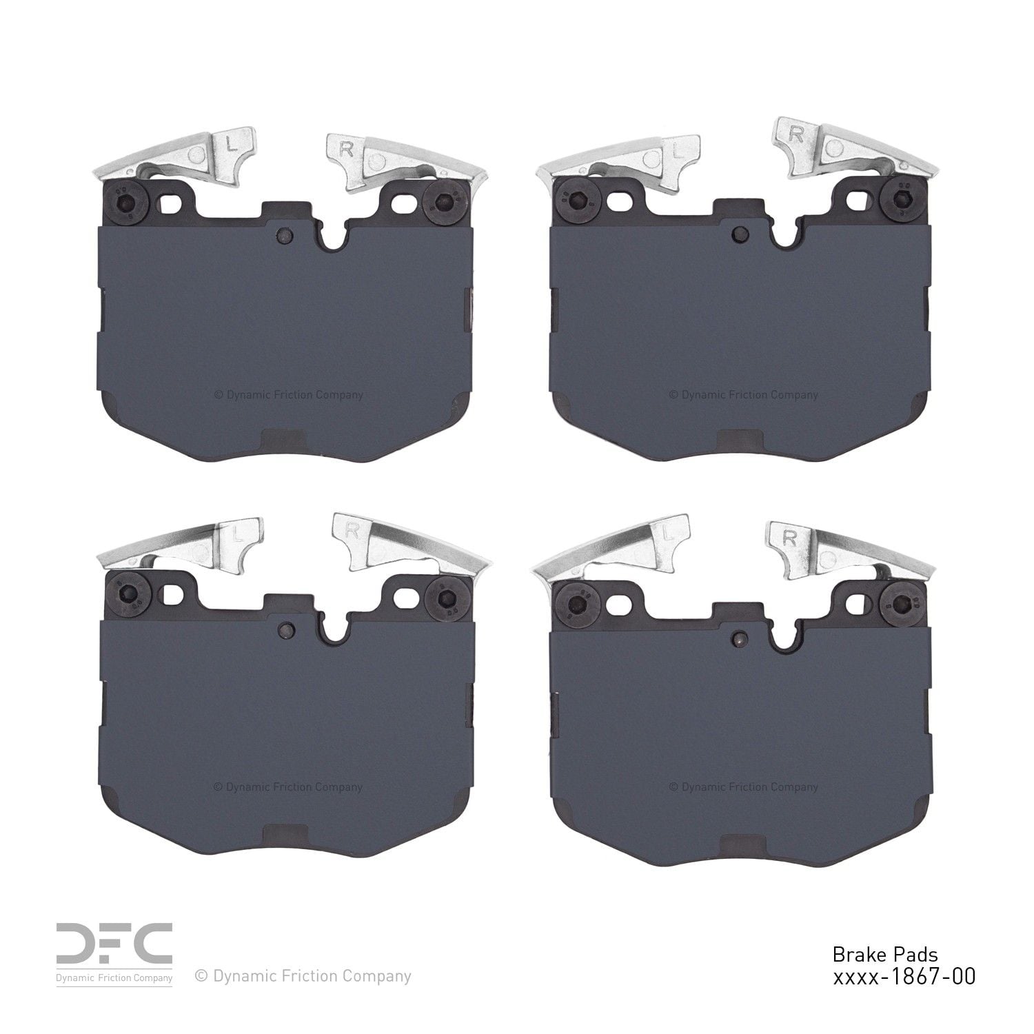 2019-2022 BMW 230i Disc Brake Pad Set Dynamic Friction