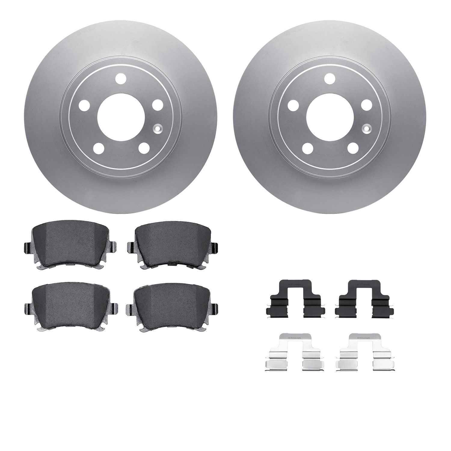 2008, 2007, 2006, 2005, 2004, 2003, 2002, 2001, 2000 Audi A4 Disc Brake Kit