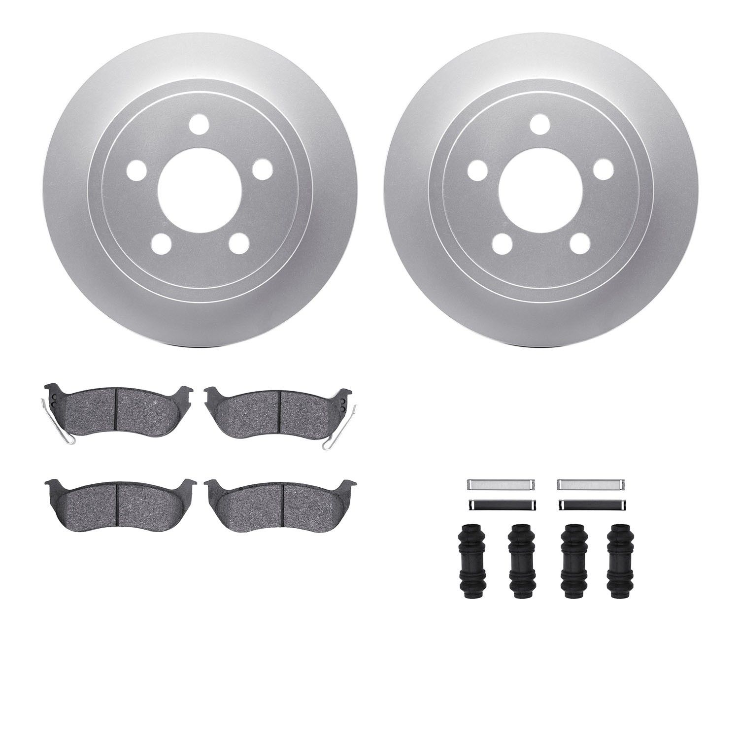 2007, 2006, 2005, 2004, 2003 Jeep Liberty Disc Brake Kit