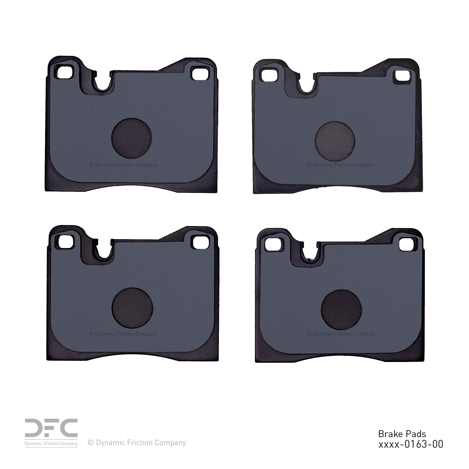 1982, 1981, 1980, 1979, 1978 BMW 633CSi Disc Brake Pad Set