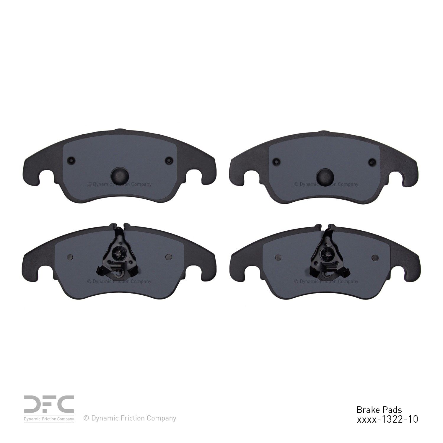 2017, 2016, 2015, 2014, 2013, 2012 Audi S5 Disc Brake Pad Set