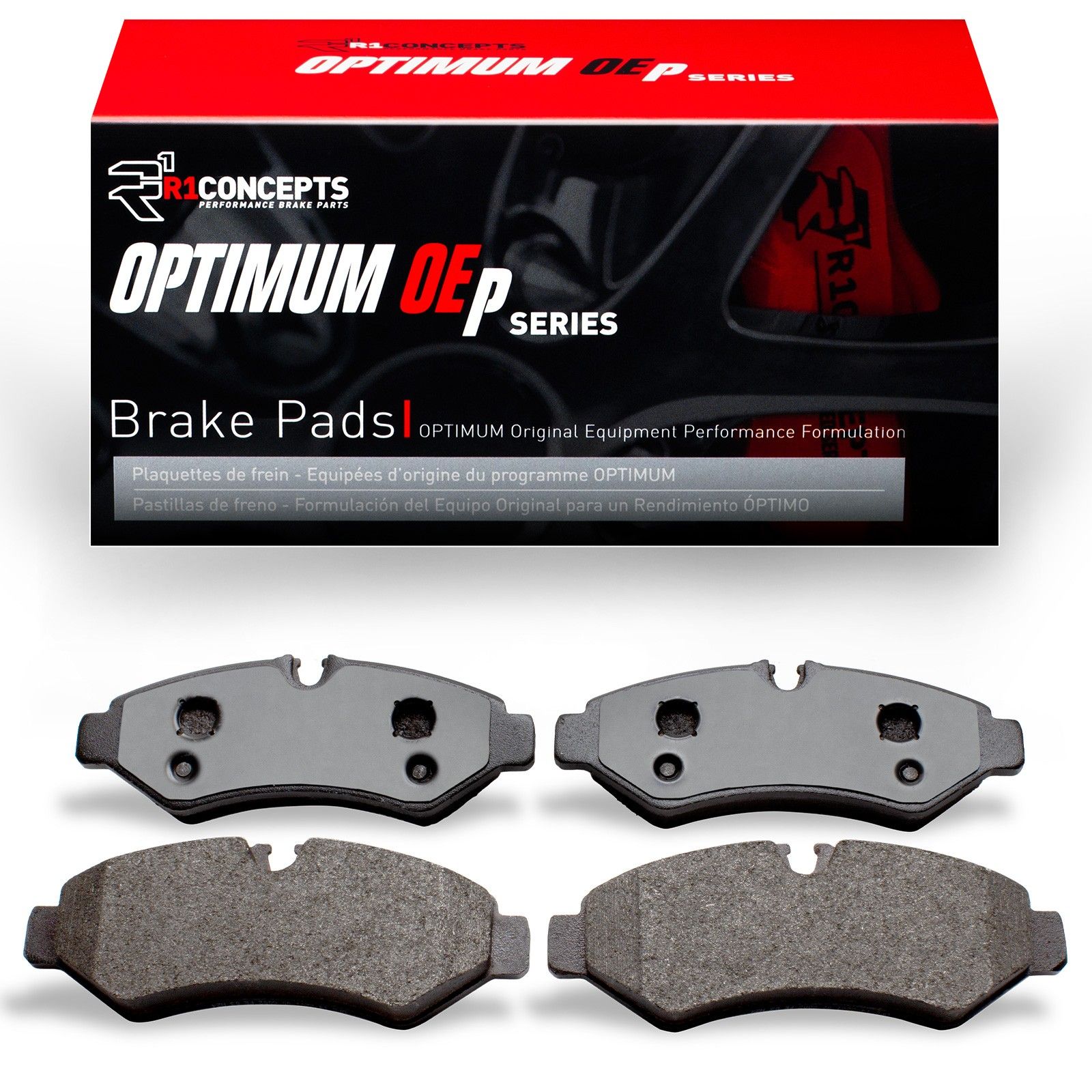 2021, 2020, 2019 Freightliner Sprinter 2500 1500 Disc Brake Pad Set