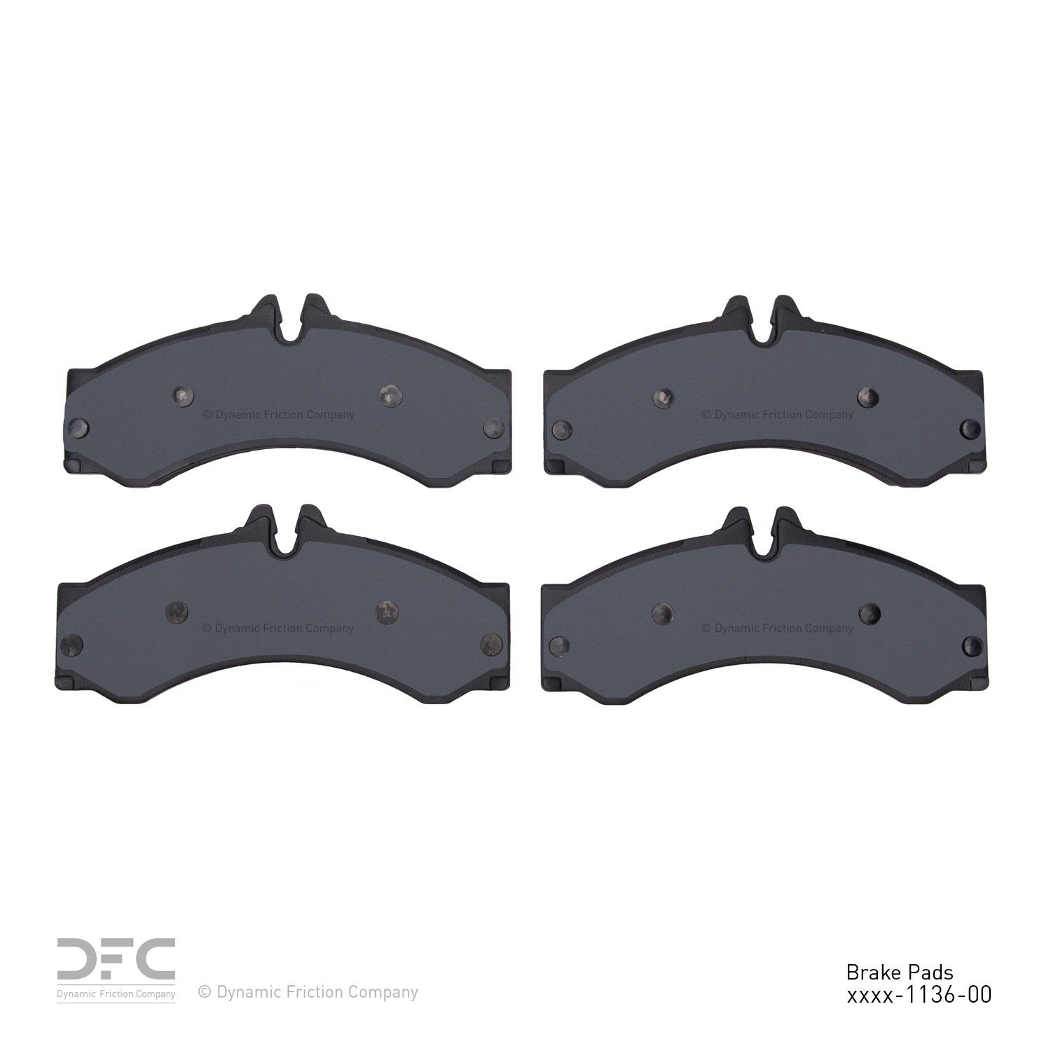 2006, 2005, 2004, 2003, 2002 Freightliner Sprinter 2500 2500 Disc Brake Pad Set