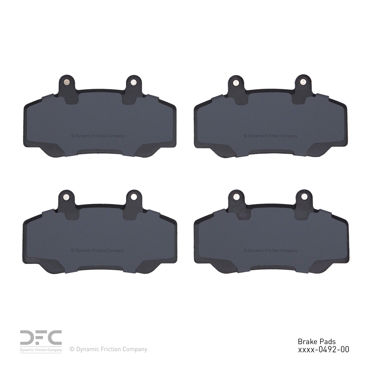 1992, 1991, 1990, 1989, 1988, 1987, 1986, 1985 Volvo 740 Disc Brake Pad Set
