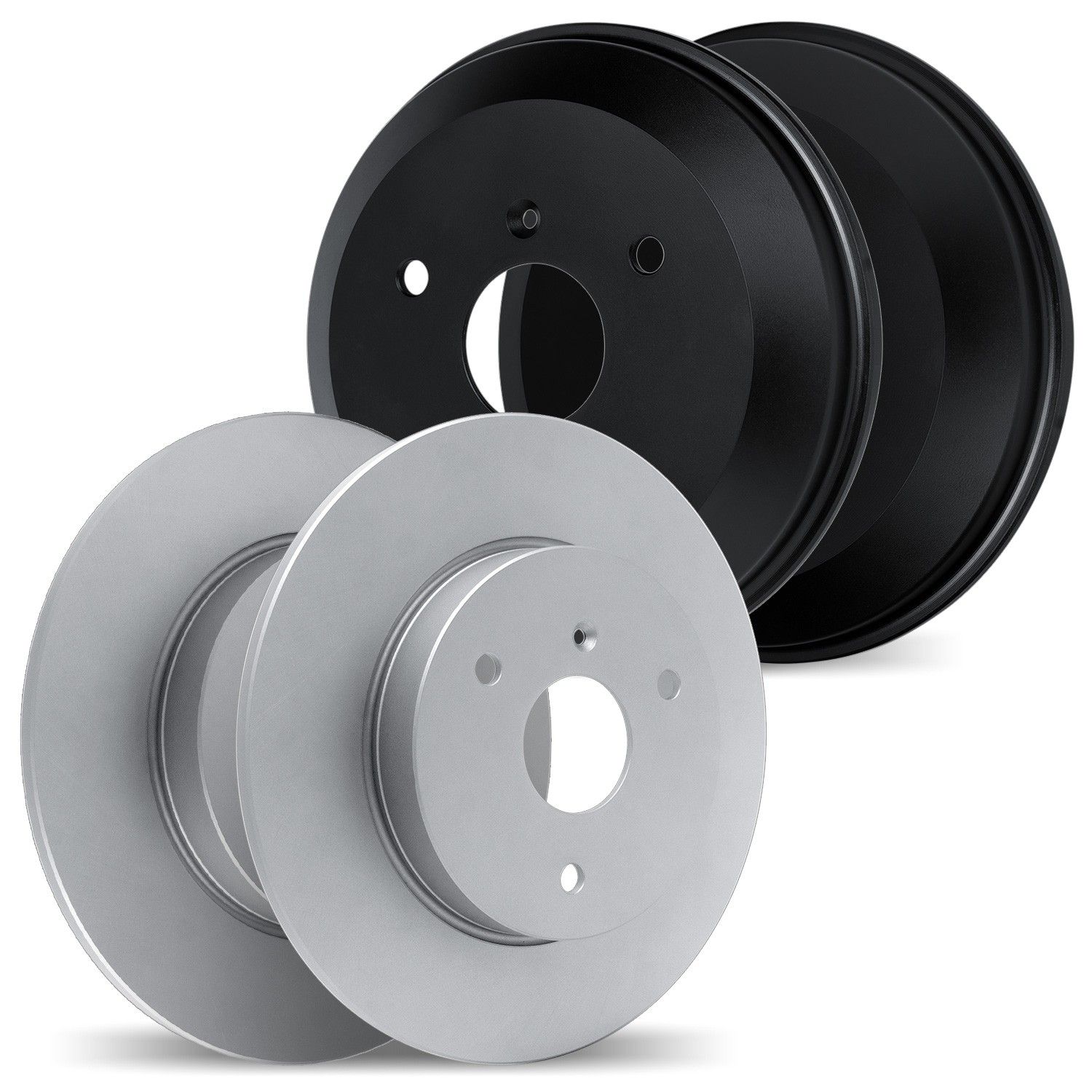 2015, 2014, 2013, 2012, 2011, 2010, 2009, 2008, 2007, 2006, 2005 Smart Fortwo Disc Brake Rotor Set