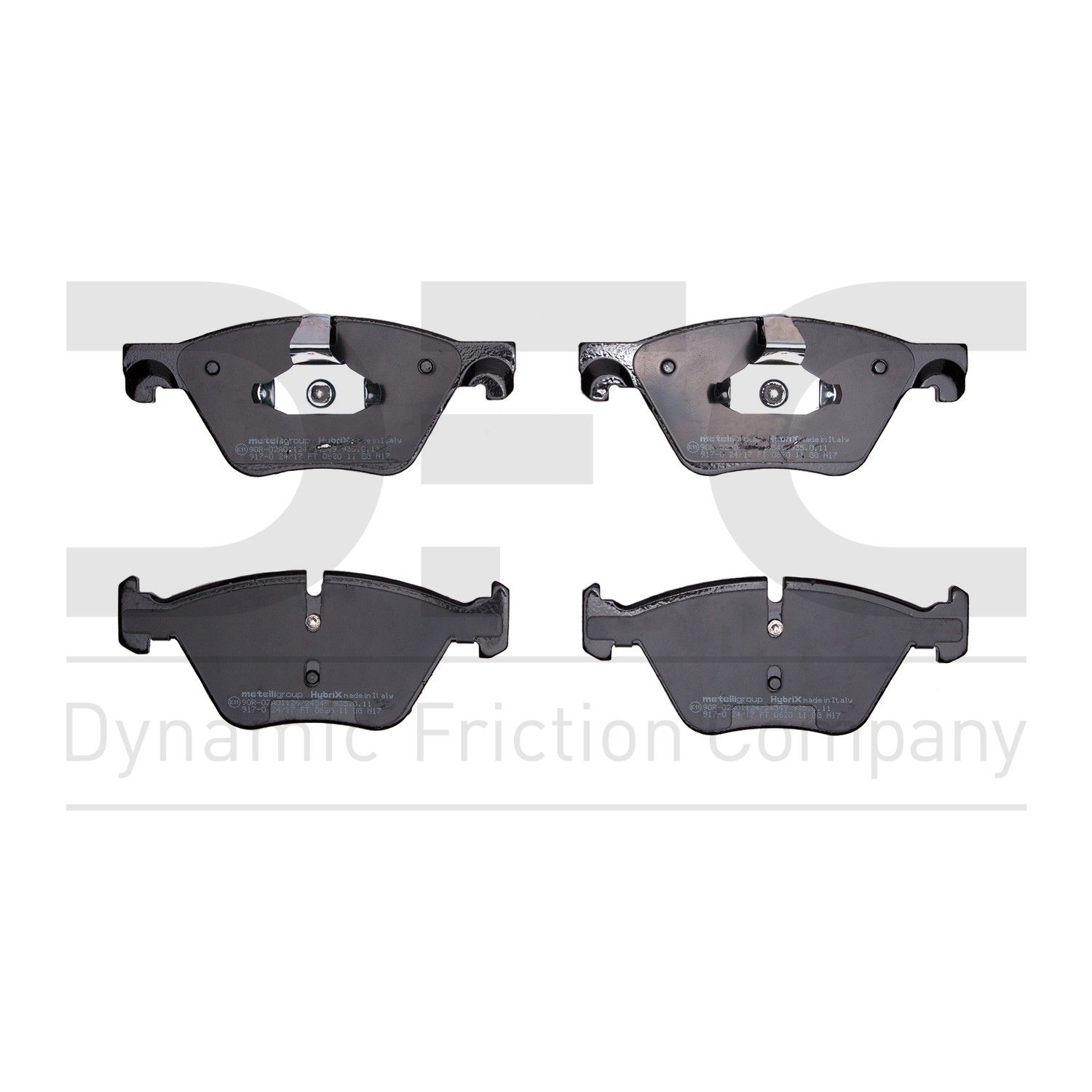 2016, 2015, 2014, 2013, 2012, 2011 BMW 528i Disc Brake Pad Set