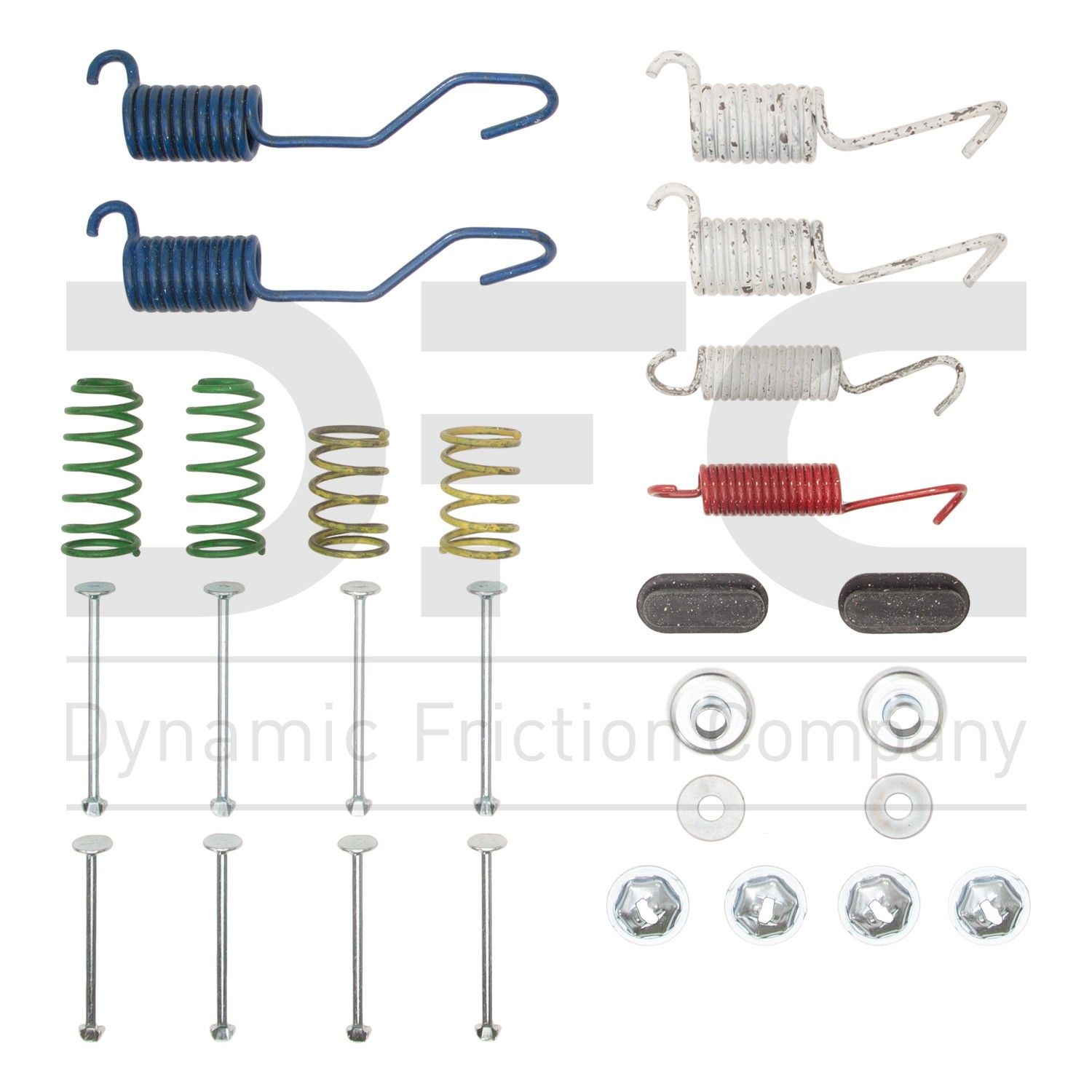 1973, 1972, 1971, 1970, 1969, 1968, 1967, 1966, 1965, 1964 Pontiac GTO Drum Brake Hardware Kit