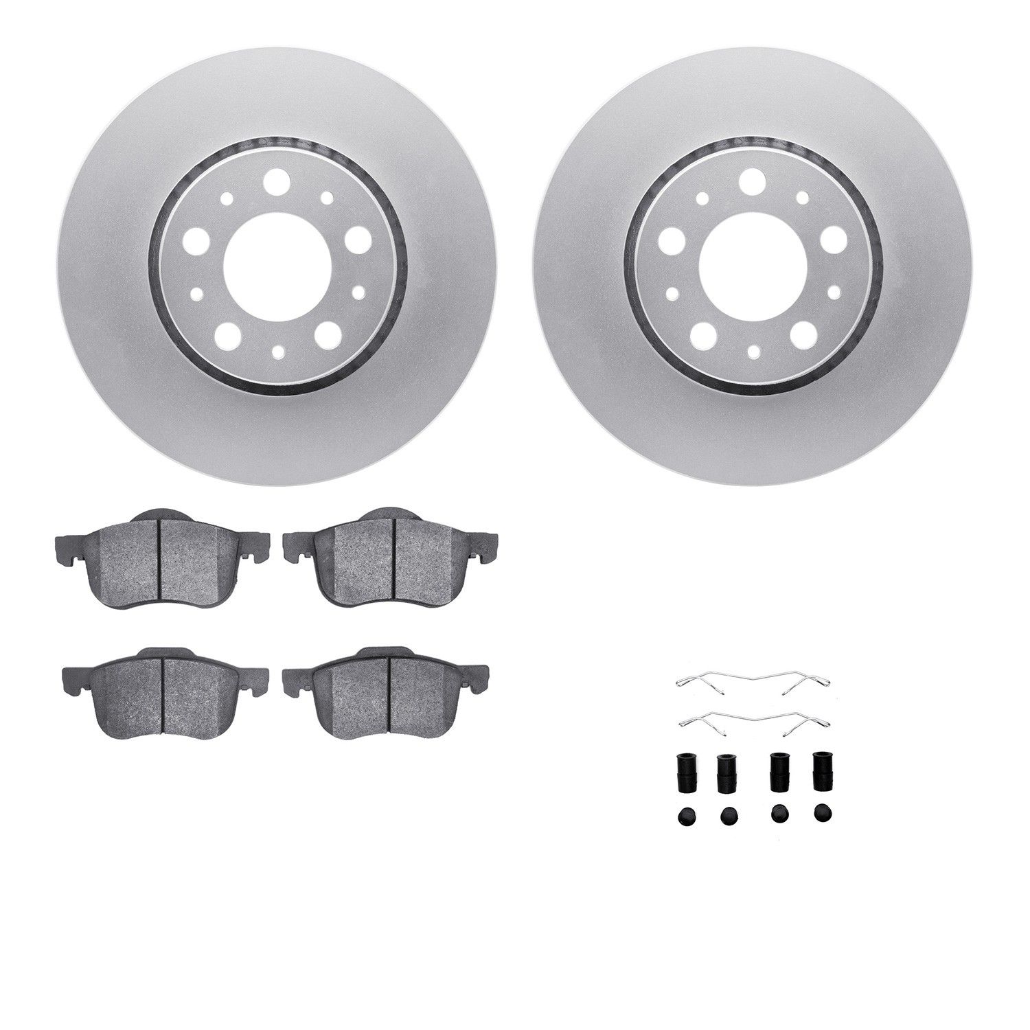 2006, 2005, 2004, 2003, 2002, 2001, 2000, 1999 Volvo S80 Disc Brake Kit