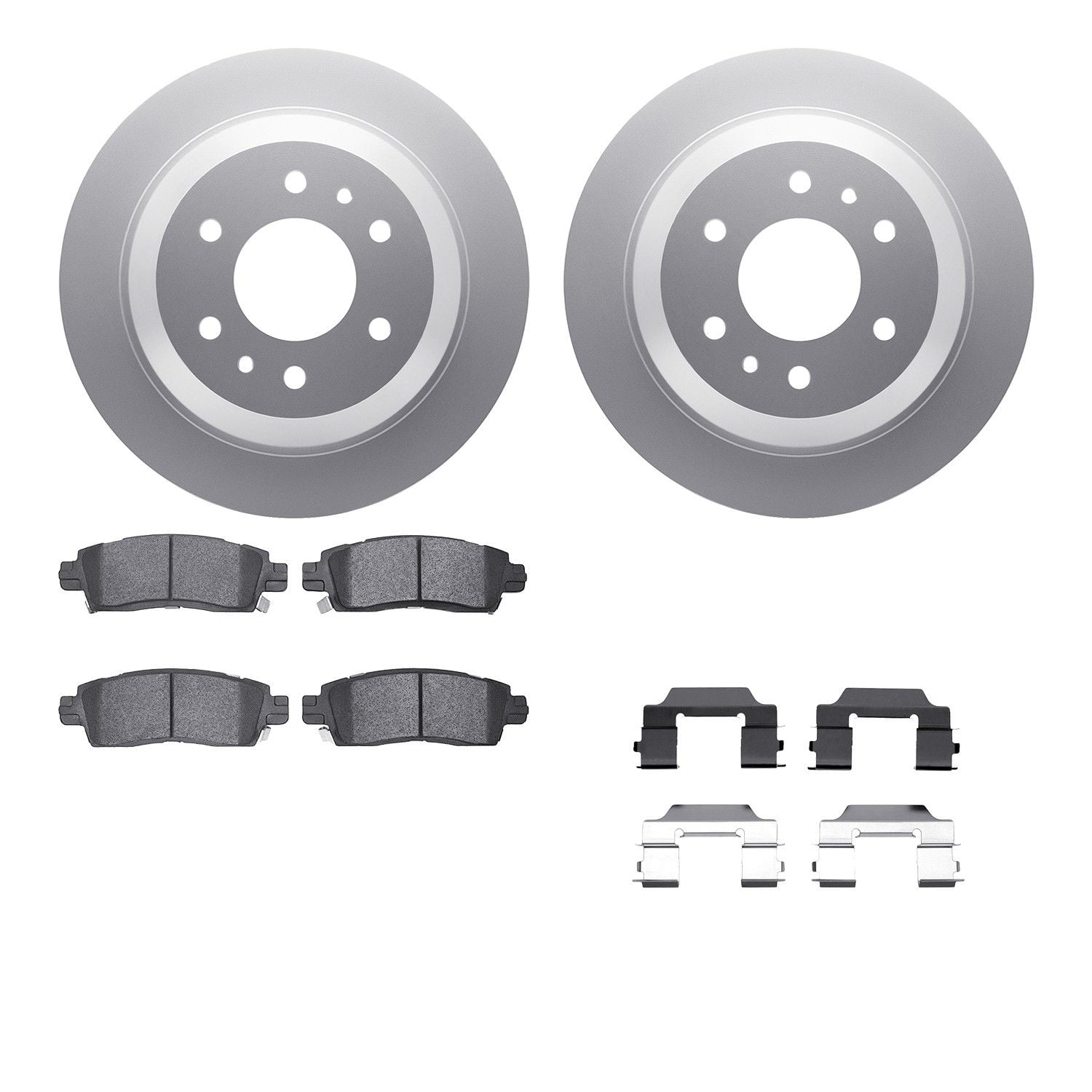 2002-2009 Buick Rainier Disc Brake Kit Dynamic Friction