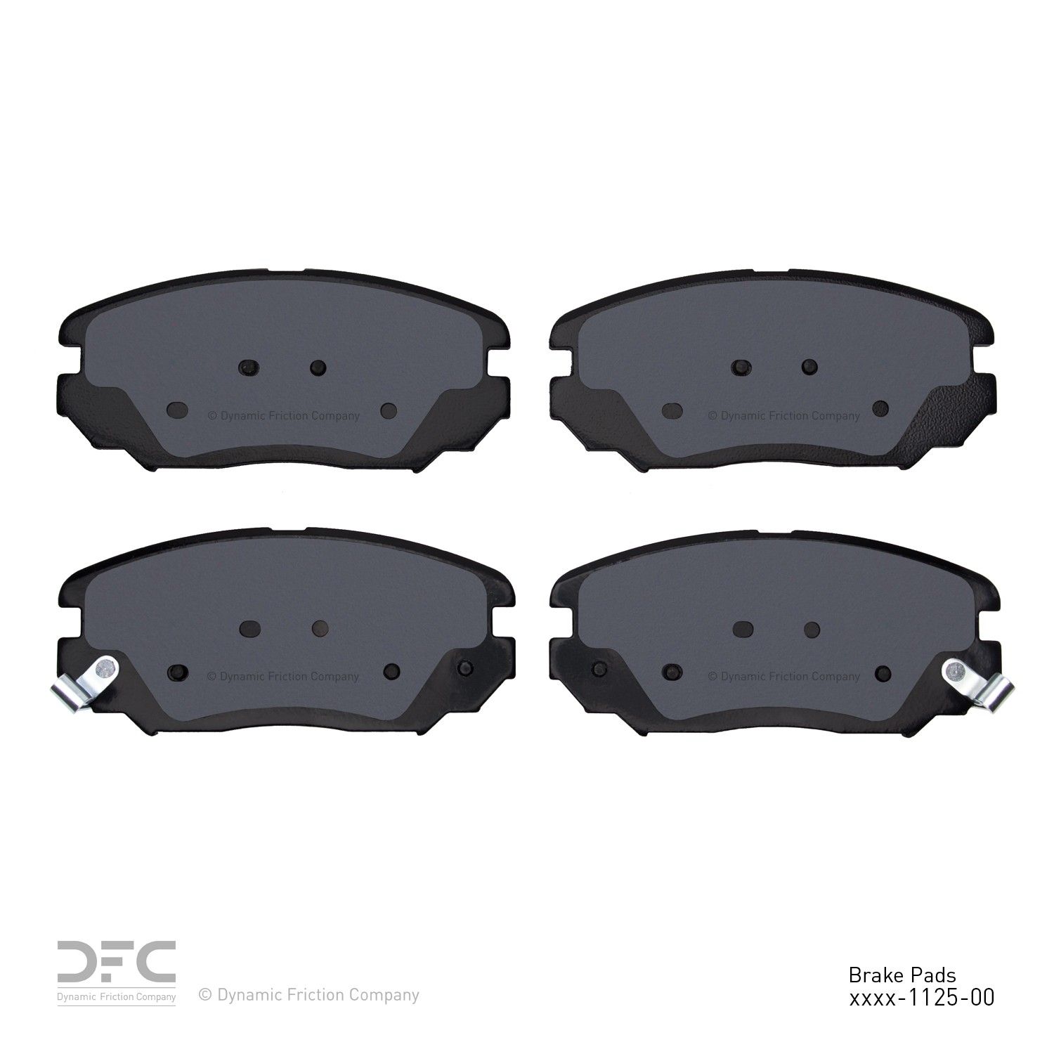 2017, 2016, 2015, 2014, 2013, 2012, 2011, 2010 Chevrolet Equinox Disc Brake Pad Set