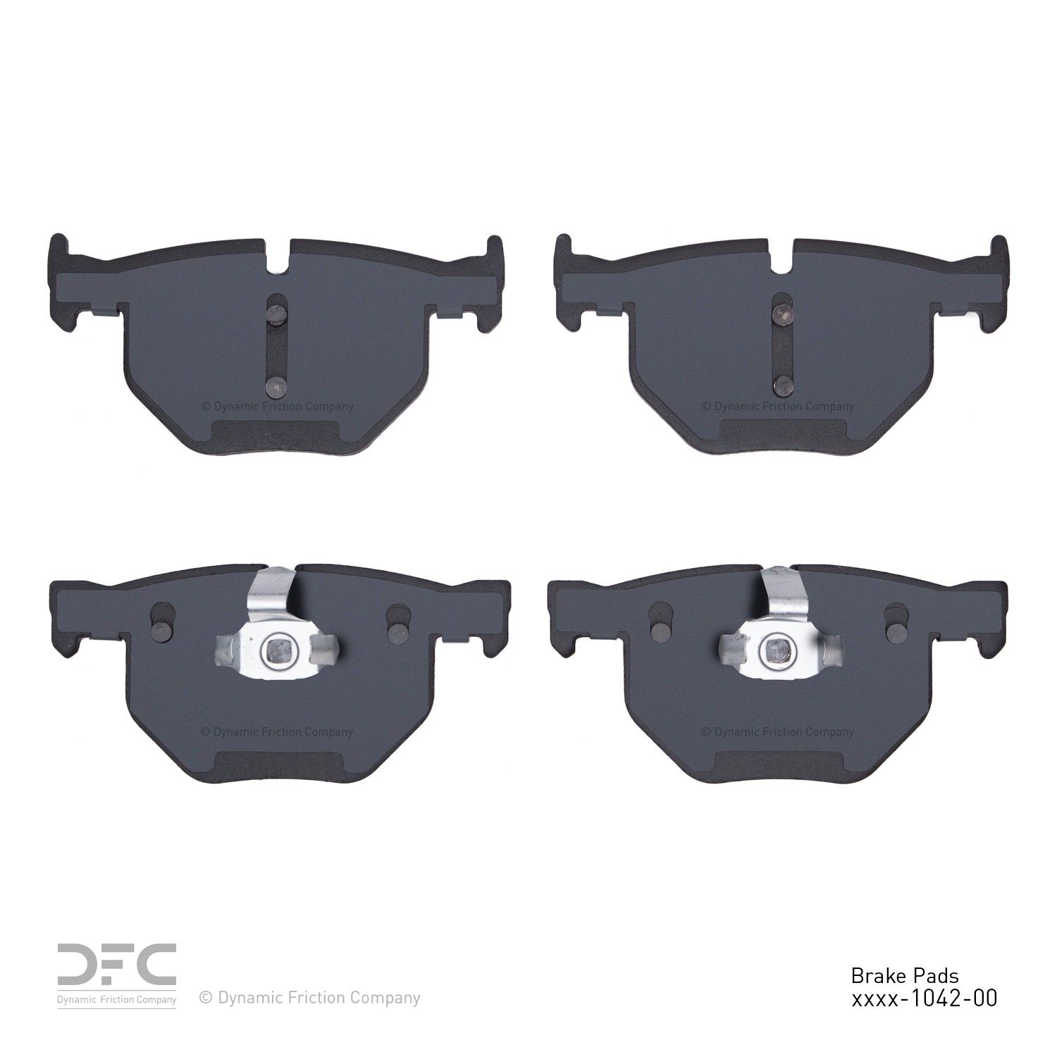 2018, 2017, 2016, 2015, 2014, 2013, 2012, 2011, 2010, 2009, 2008, 2007 BMW X5 Disc Brake Pad Set