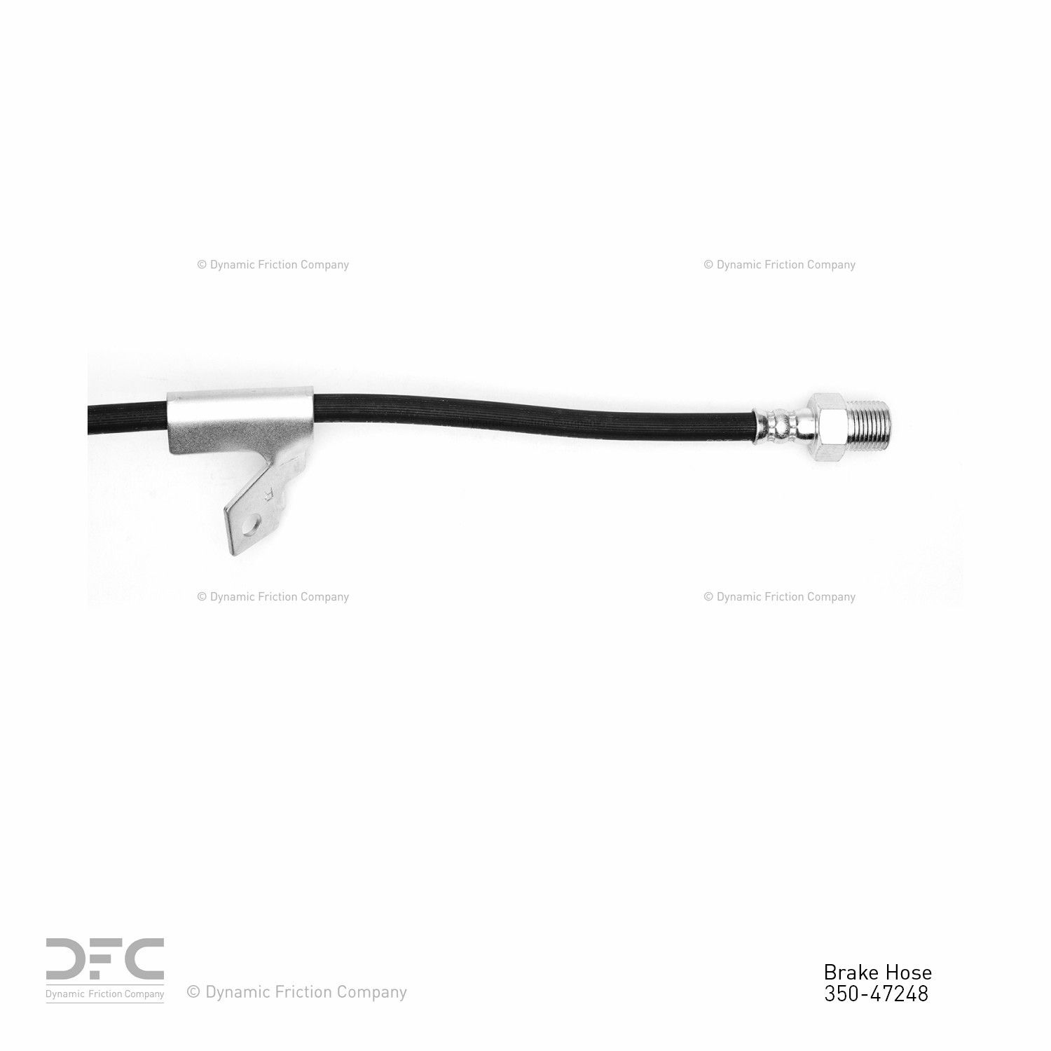 1990, 1989, 1988, 1987, 1986, 1985, 1984, 1983 GMC S15 Brake Hydraulic Hose