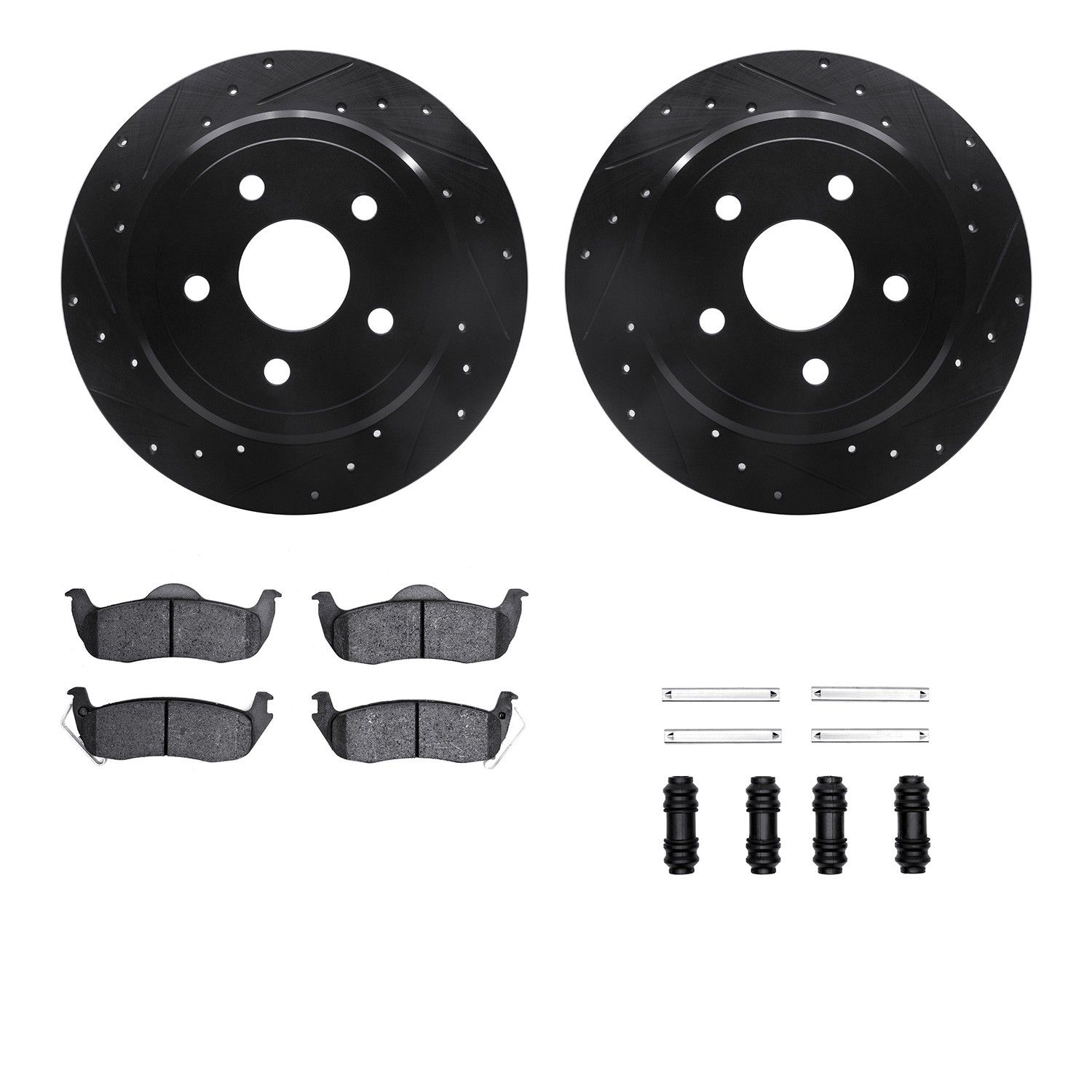 2010, 2009, 2008, 2007, 2006 Jeep Commander Disc Brake Kit