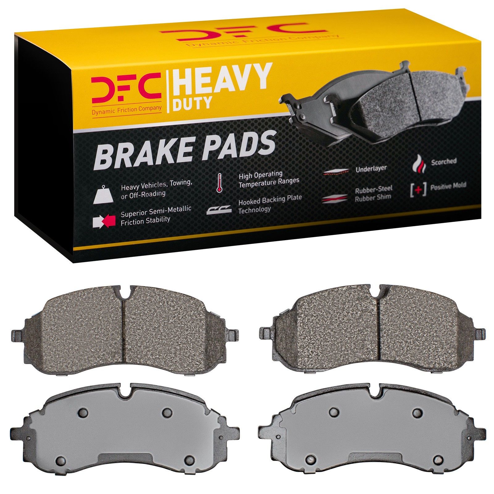2025, 2024, 2023, 2022, 2021 Ford Transit-150 Disc Brake Pad Set