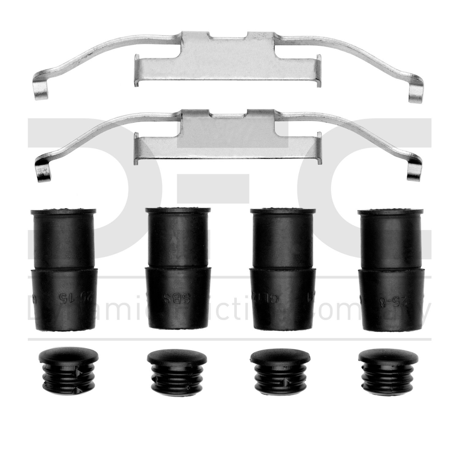2003-2008 BMW 125i Disc Brake Hardware Kit Dynamic Friction