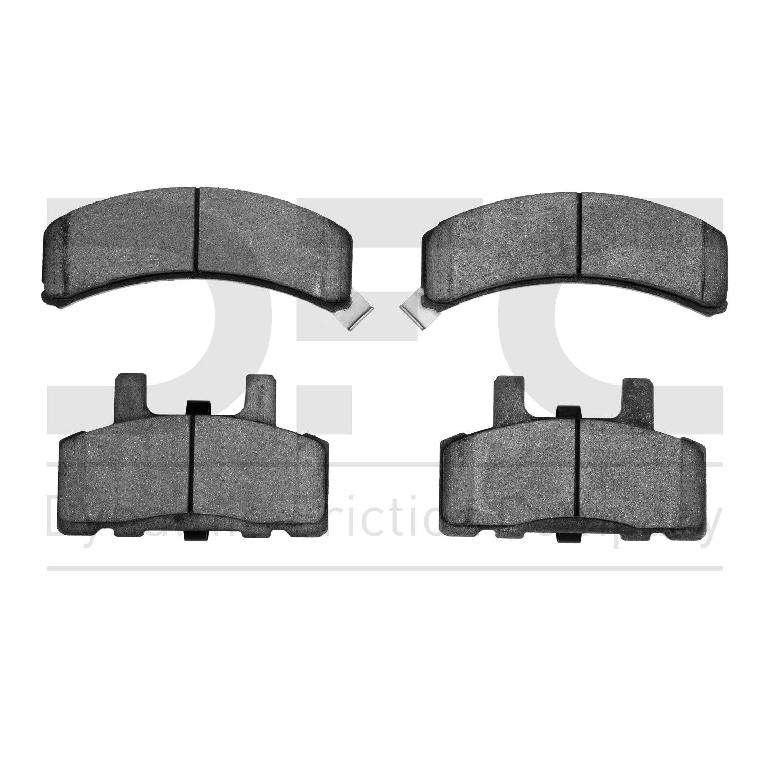 2002, 2001, 2000, 1999, 1998, 1997, 1996, 1995, 1994, 1993, 1992, 1991, 1990 Chevrolet Astro Chassis Disc Brake Pad Set