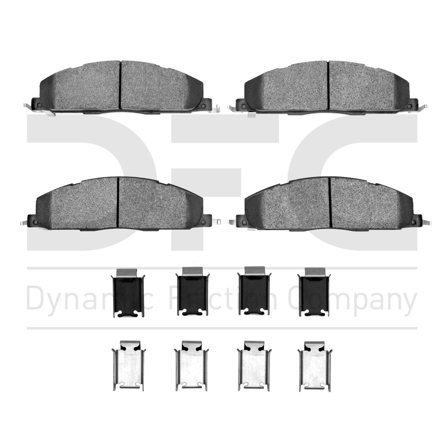 2018, 2017, 2016, 2015, 2014, 2013, 2012, 2011 Ram 2500 2500 Disc Brake Pad Set