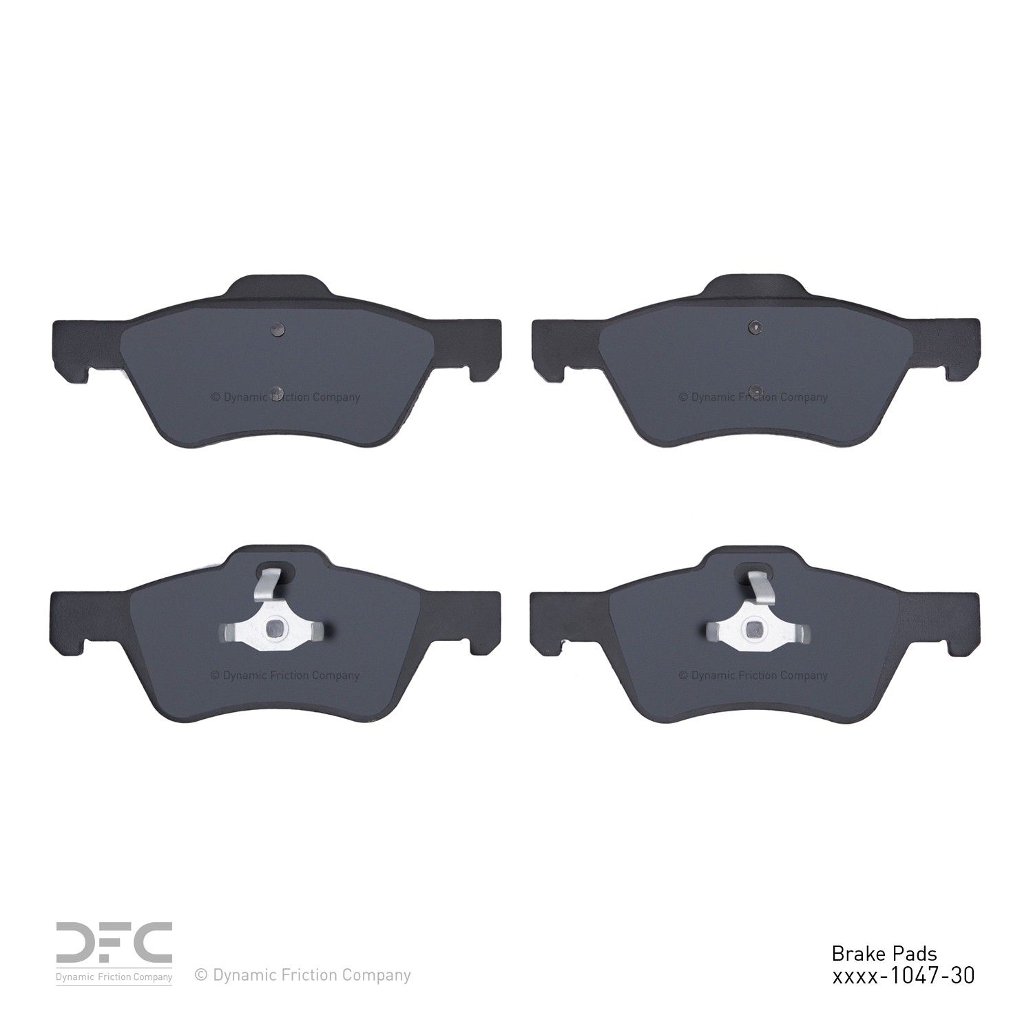 2012, 2011, 2010, 2009 Ford Escape Disc Brake Pad Set