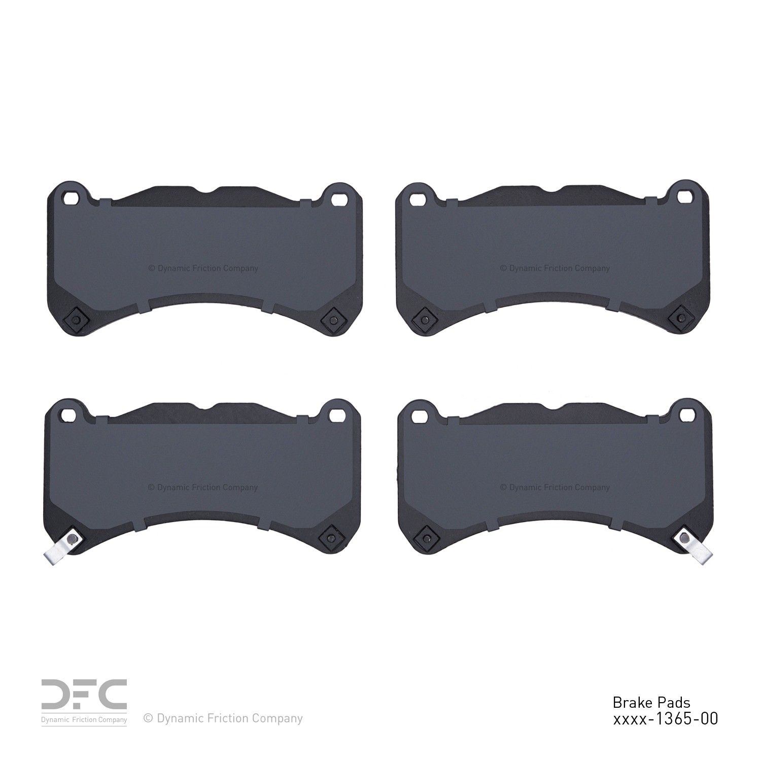 2014, 2013, 2012, 2011, 2010, 2009, 2008 Lexus IS F F Disc Brake Pad Set
