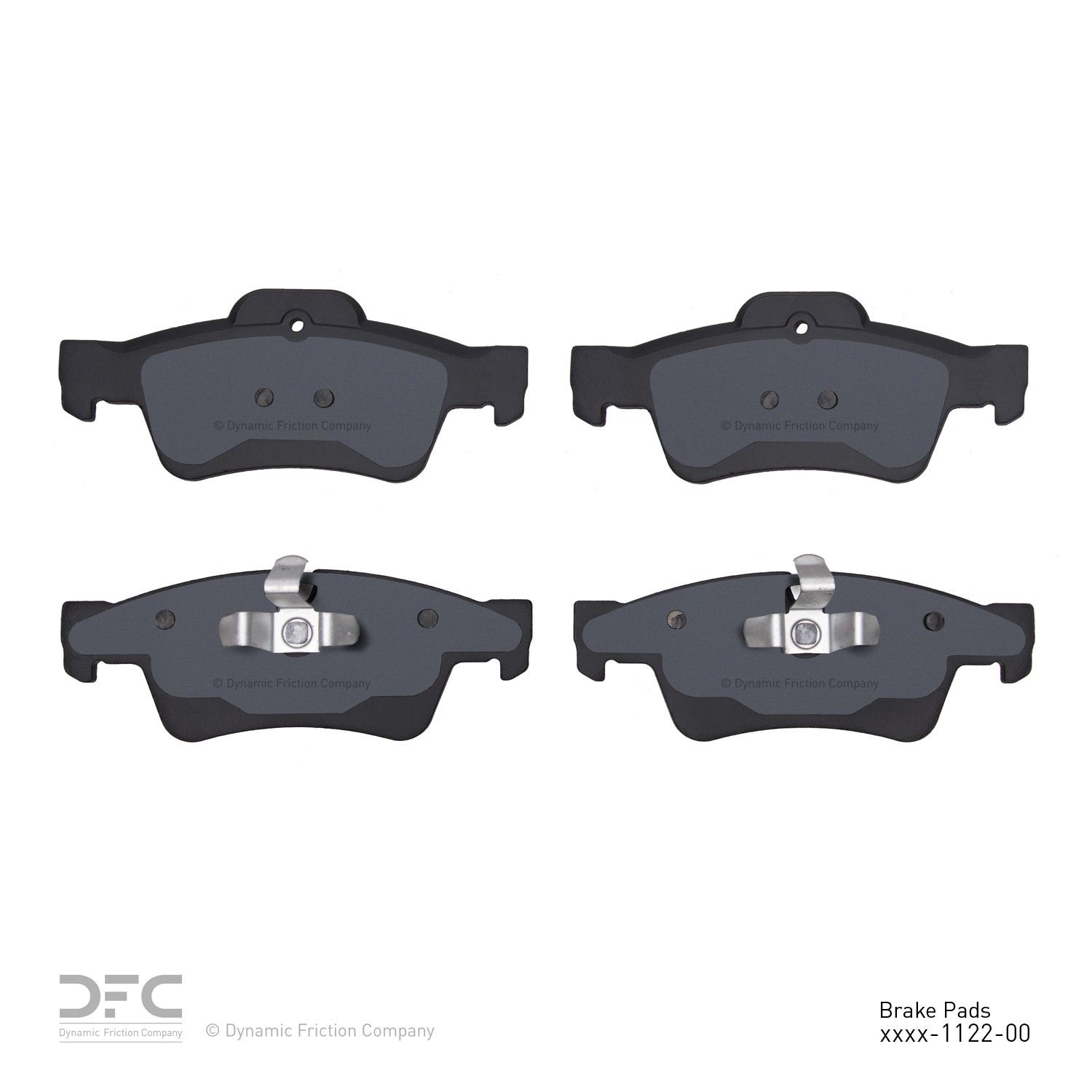 2009, 2008, 2007 Mercedes-Benz ML320 2007-2009 Mercedes-Benz G55 AMG Disc Brake Pad Set