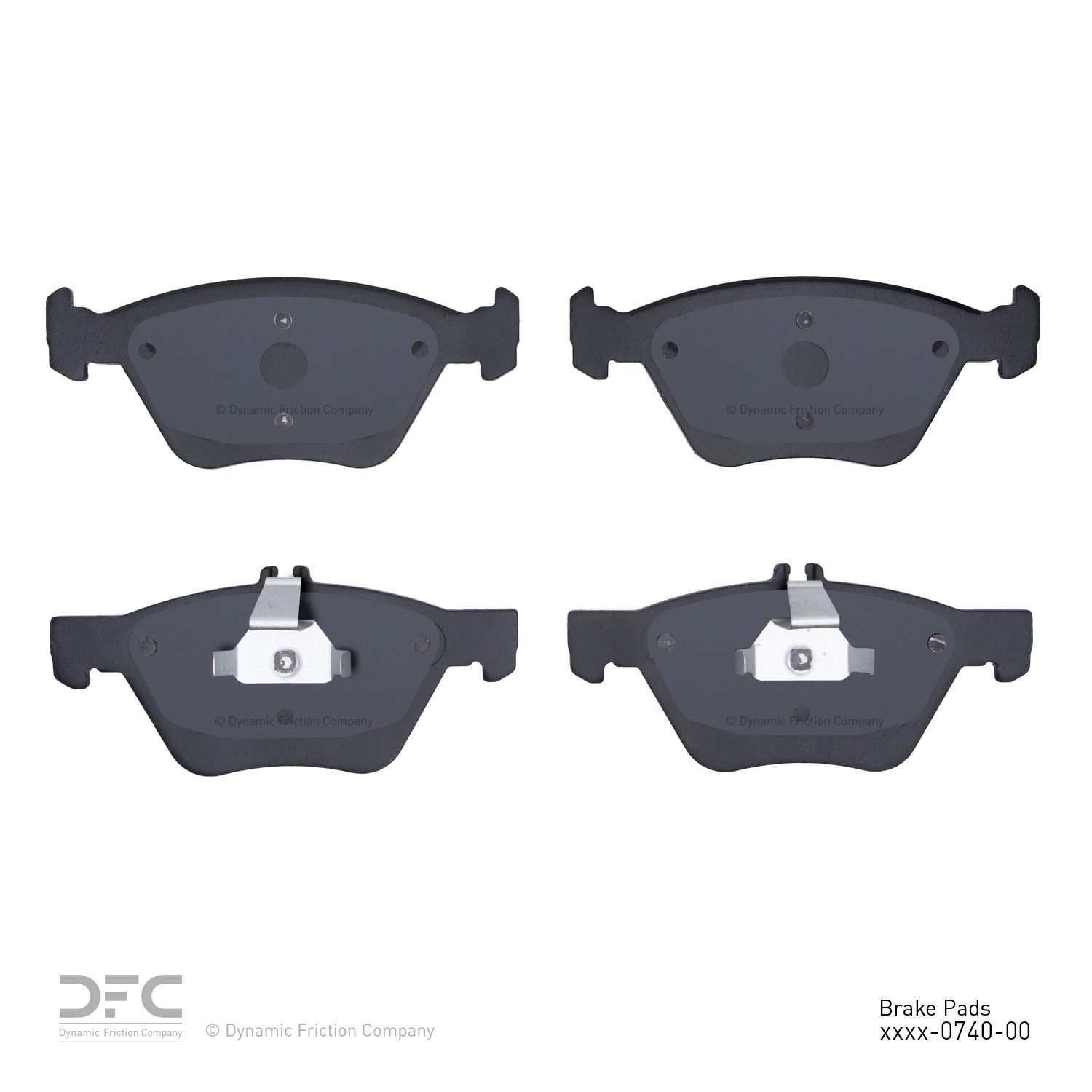 2003, 2002, 2001, 2000, 1999, 1998 Mercedes-Benz CLK320 Disc Brake Pad Set
