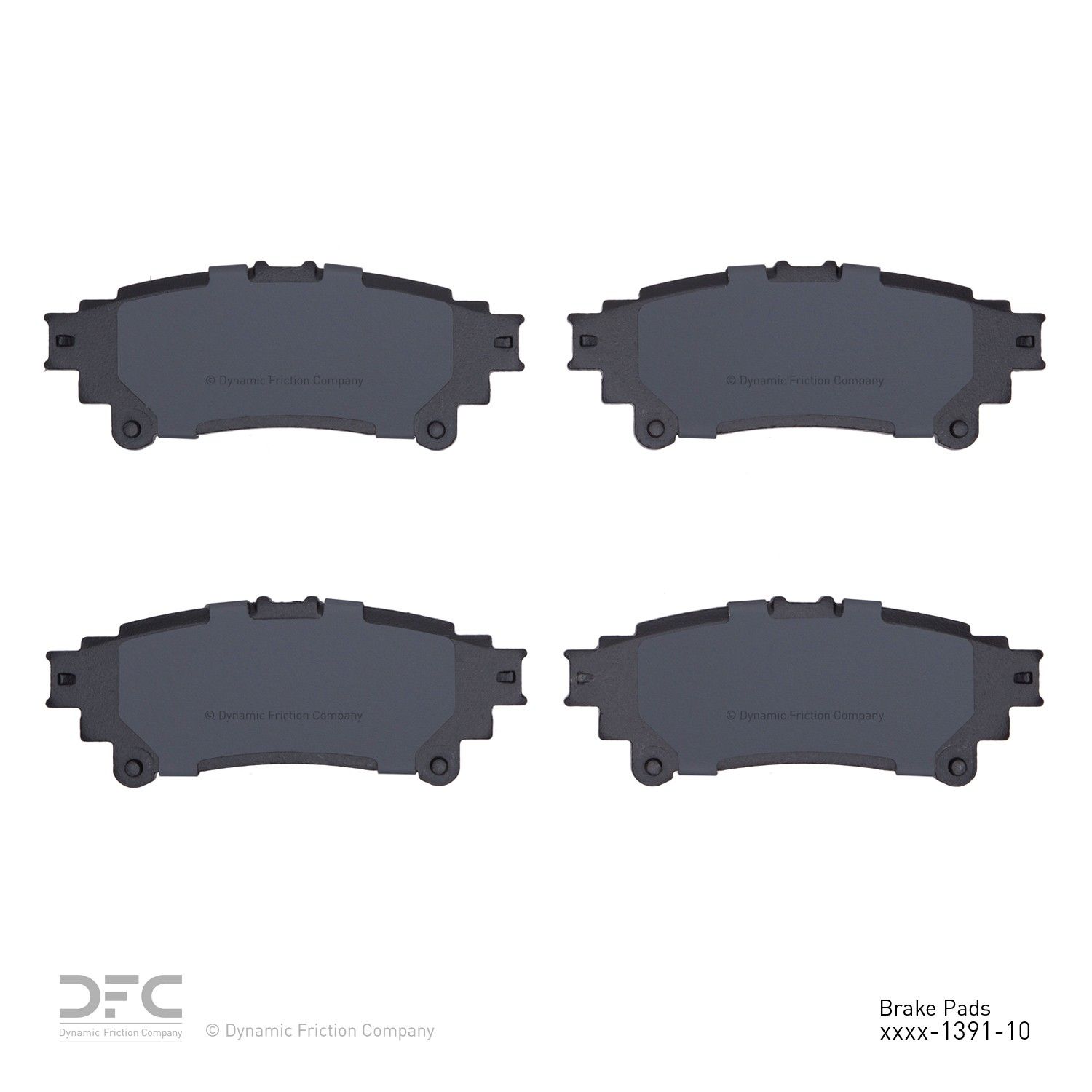 2020, 2019, 2018, 2017, 2016, 2015, 2014, 2013 Lexus GS350 Disc Brake Pad Set