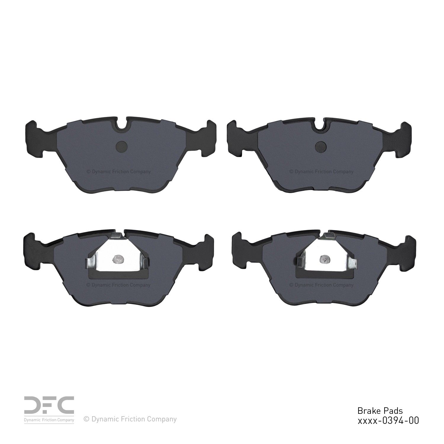 2005, 2004, 2003, 2002, 2001, 2000, 1999, 1998, 1997, 1996, 1995 BMW M3 Disc Brake Pad Set