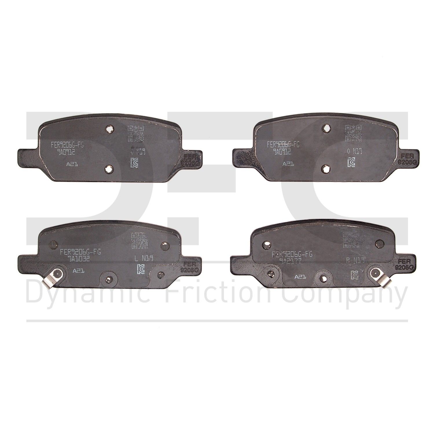 2024, 2023, 2022, 2021, 2020, 2019, 2018, 2017 Tesla 3 Disc Brake Pad Set