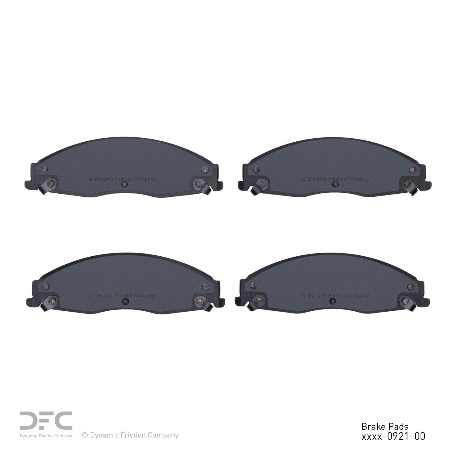 2008, 2007, 2006, 2005 Cadillac STS Disc Brake Pad Set