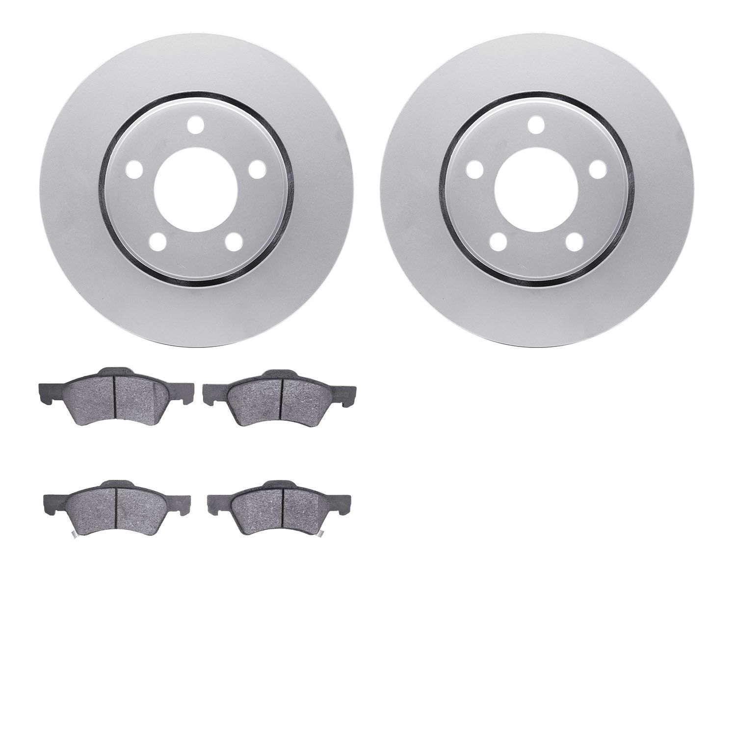 2007, 2006, 2005, 2004, 2003, 2002, 2001 Dodge Caravan & Country Disc Brake Kit