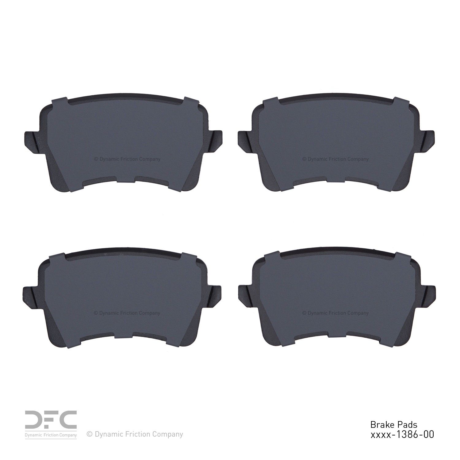 2017, 2016, 2015, 2014, 2013, 2012, 2011, 2010, 2009, 2008 Audi S5 Disc Brake Pad Set