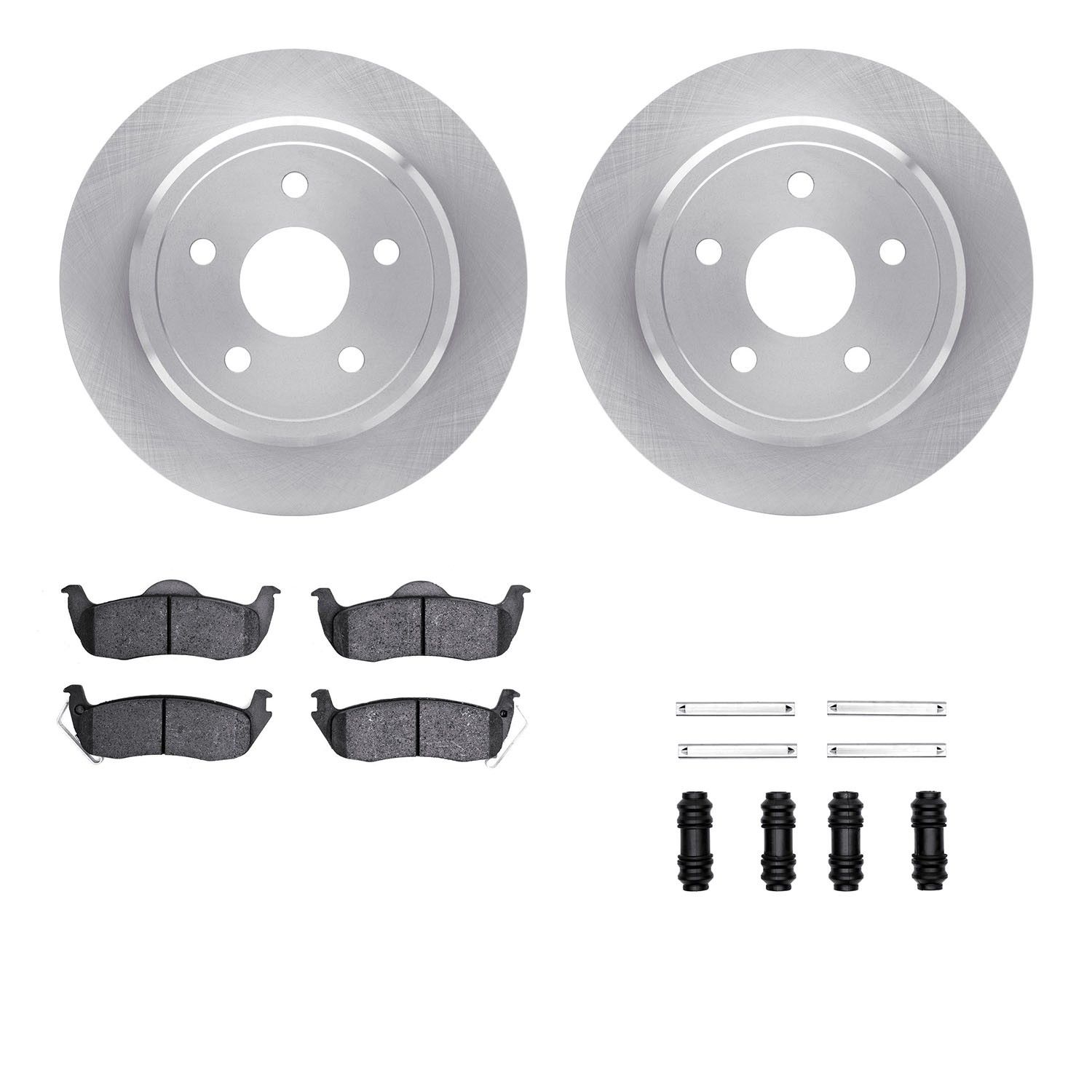 2010, 2009, 2008, 2007, 2006 Jeep Commander Disc Brake Kit