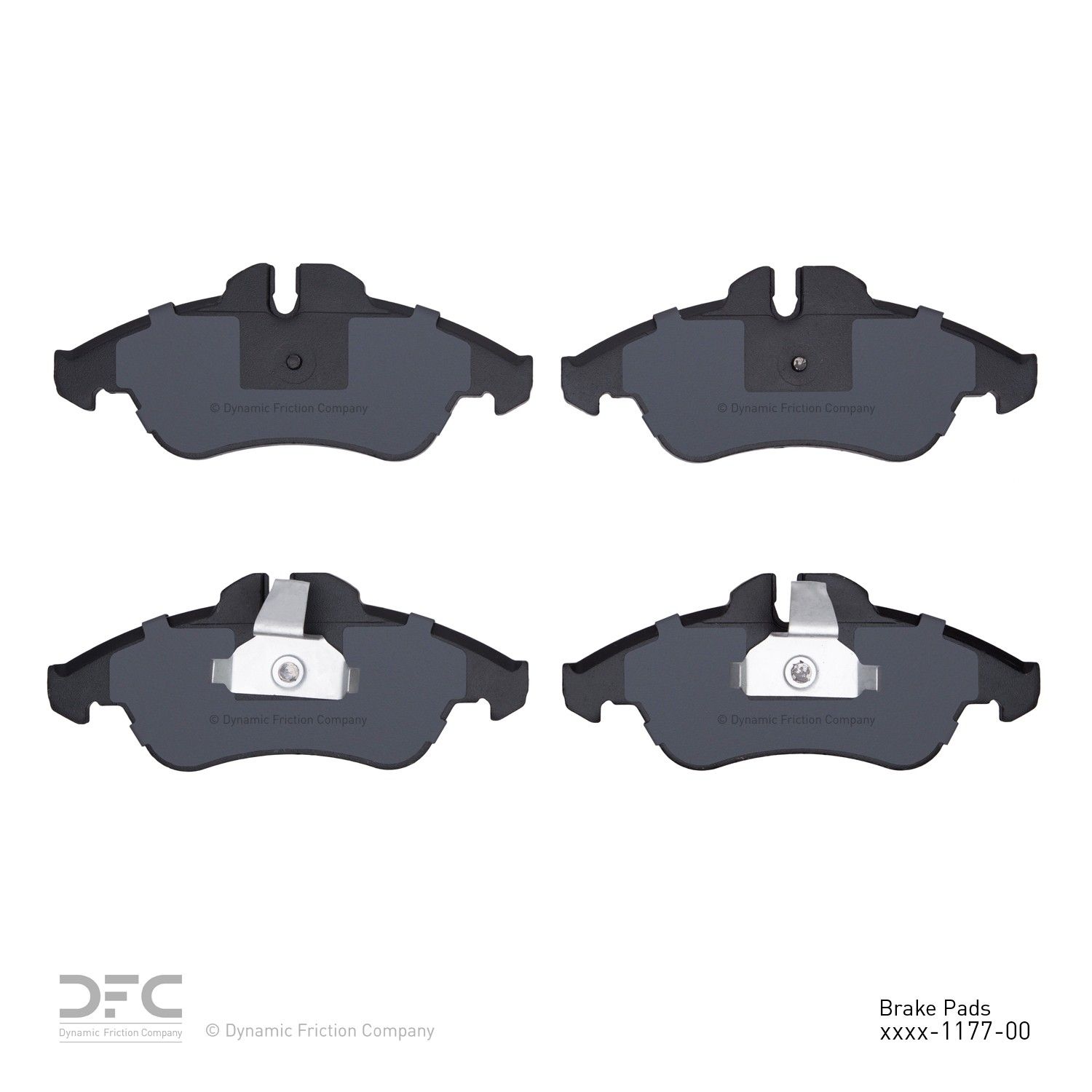 2005, 2004, 2003, 2002 Freightliner Sprinter 3500 2500 Disc Brake Pad Set