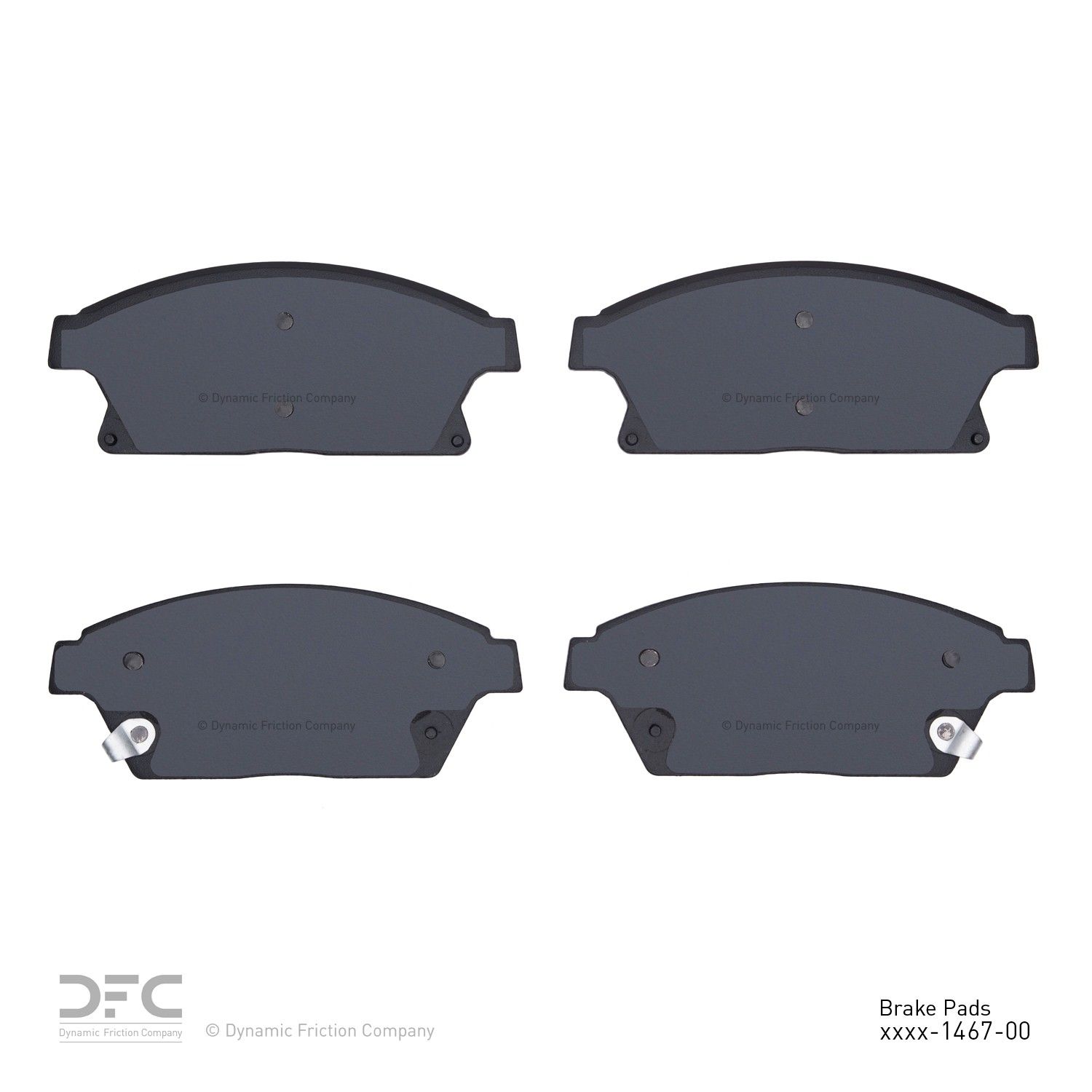 2017, 2016, 2015, 2014, 2013 Cadillac ATS Disc Brake Pad Set