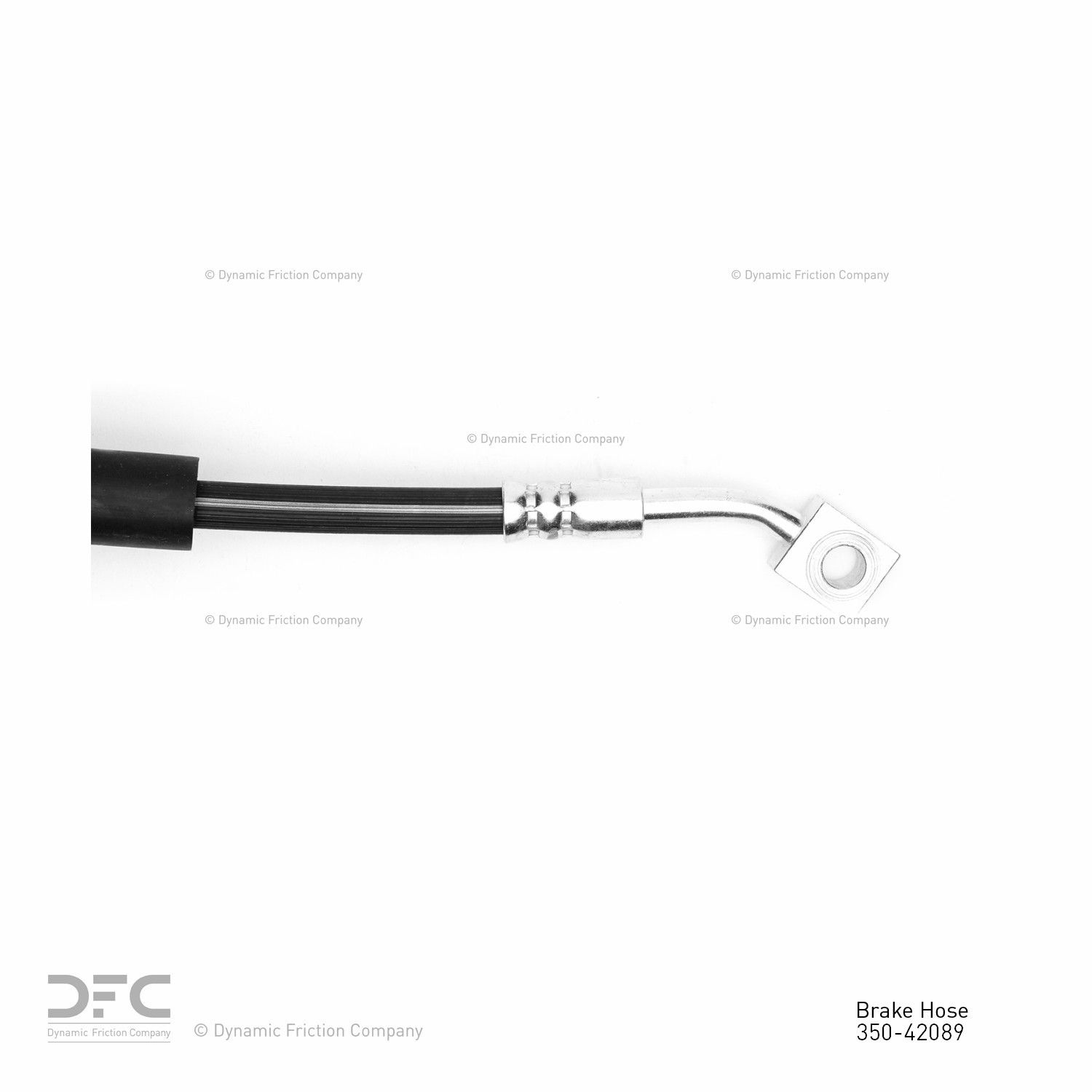 1992, 1991, 1990 Jeep Comanche Brake Hydraulic Hose