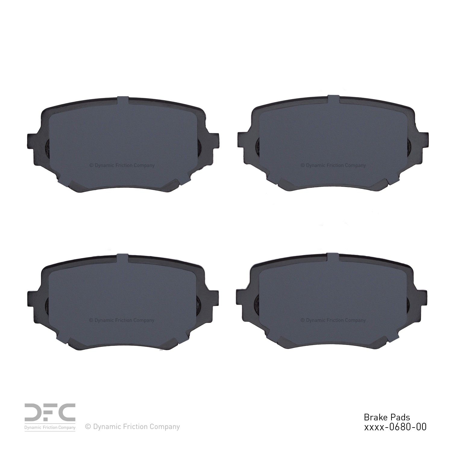 2008, 2007, 2006, 2005 Chevrolet Tracker Disc Brake Pad Set