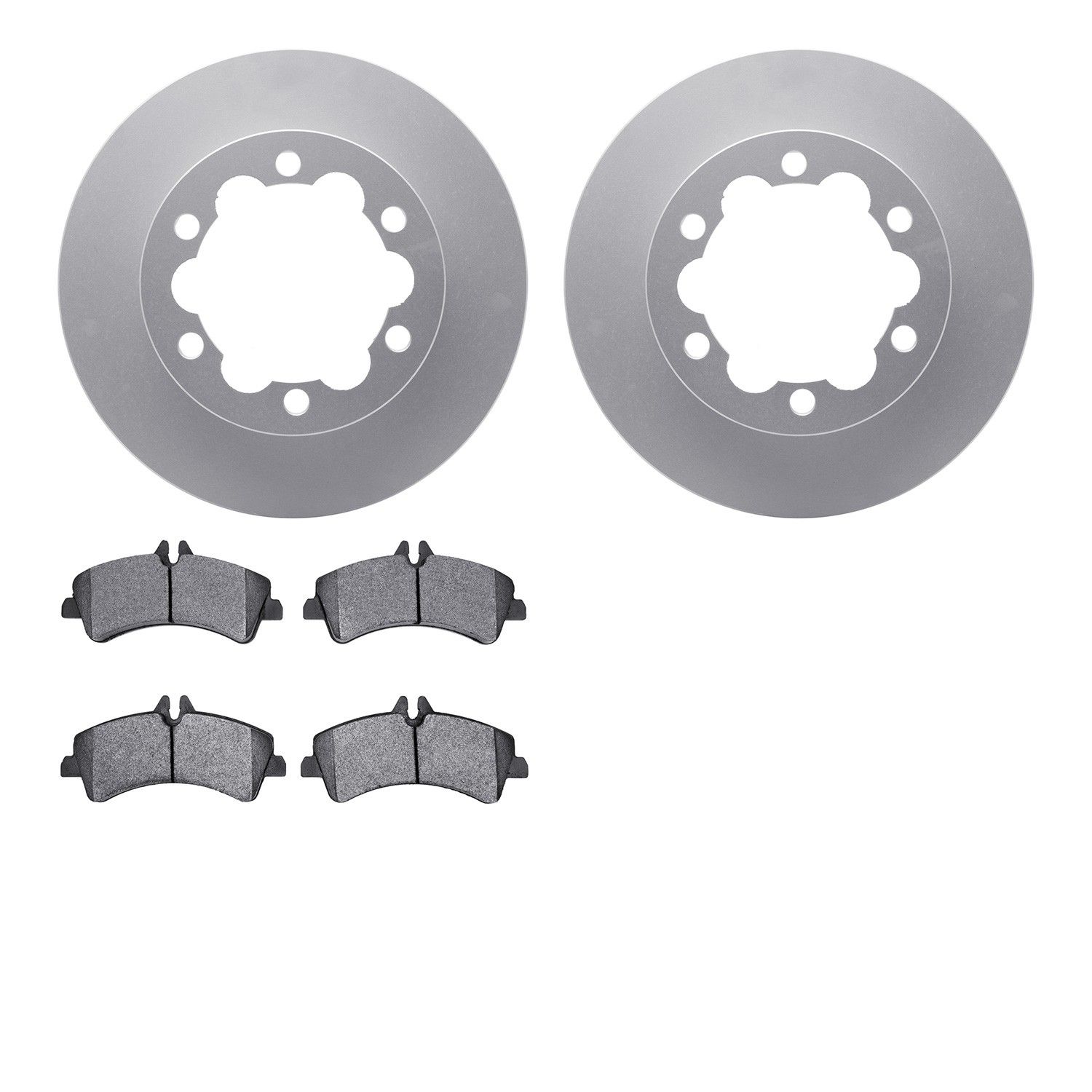 2018, 2017, 2016, 2015, 2014, 2013, 2012, 2011, 2010, 2009, 2008, 2007 Freightliner Sprinter 3500 3500 Disc Brake Kit