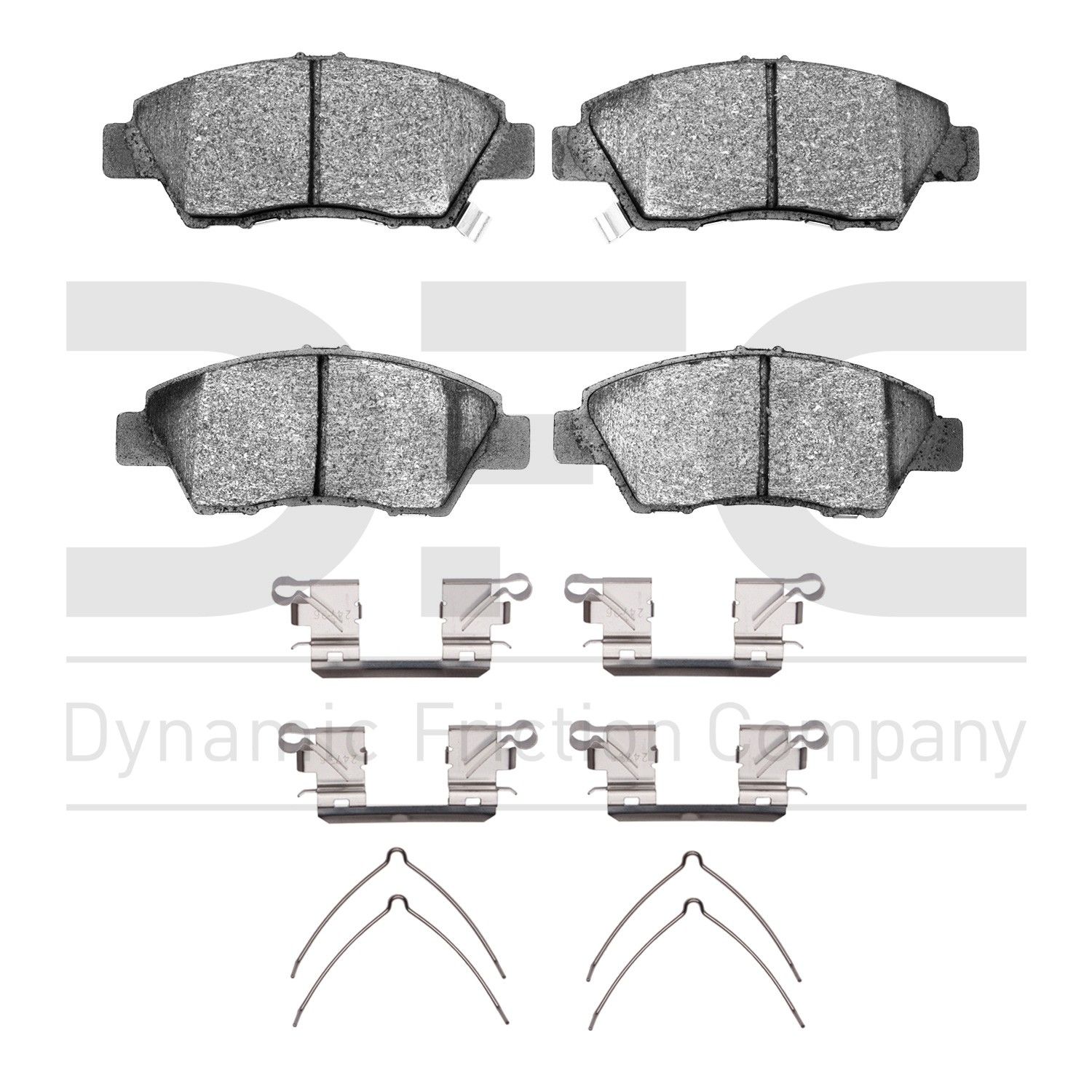 2020, 2019, 2018, 2017, 2016, 2015, 2014, 2013, 2012, 2011, 2010, 2009 Honda Fit Disc Brake Pad Set